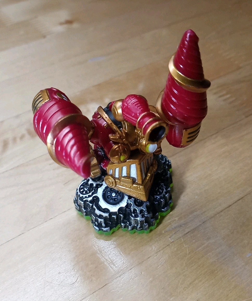 Skylanders Lot Bundle 3 Spyro’s Adventure & 3 Giants Hot Head Series 2 Hex +