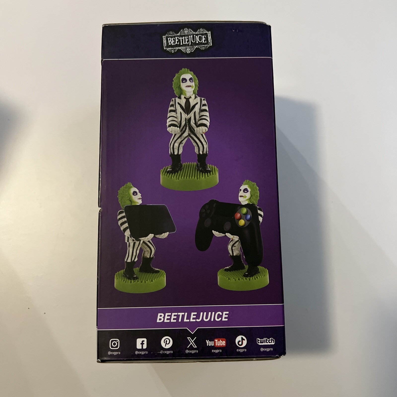 Exclusive 2024 Beetlejuice Playstation/Xbox Controller, Phone Holder. IN HAND