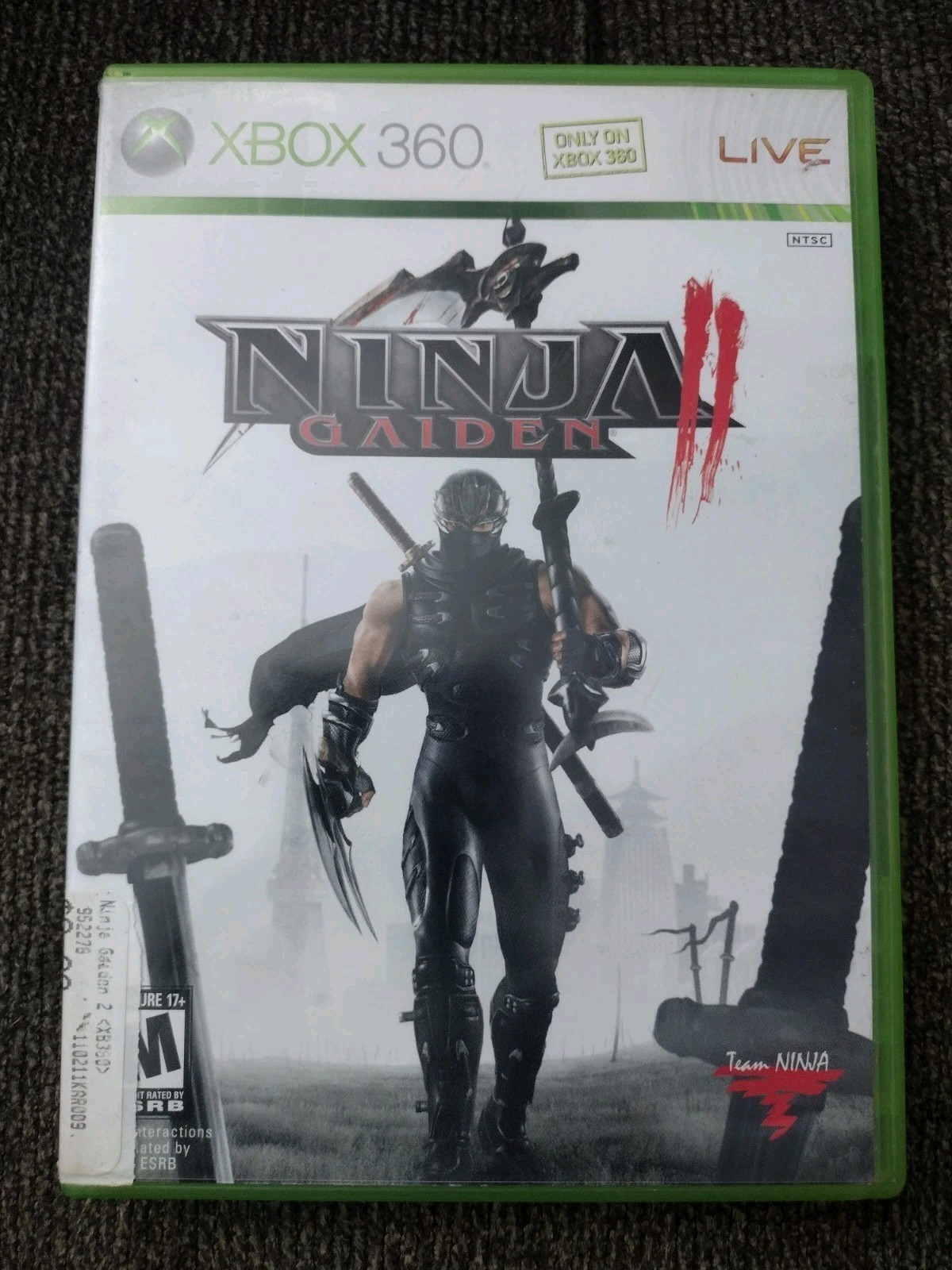 Xbox 360 Ninja Gaiden 2 (Microsoft Xbox 360, 2008) CIB Tested