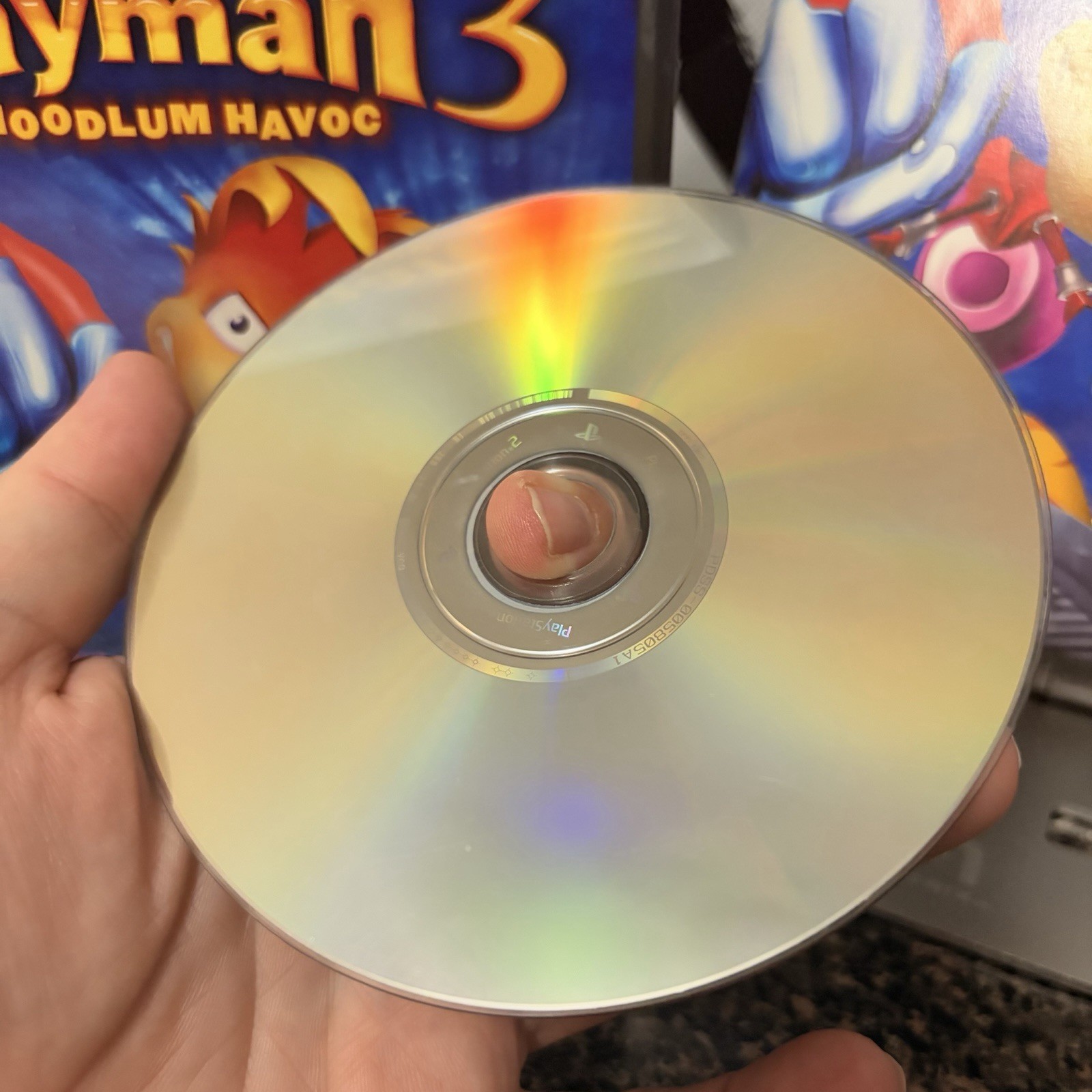 Rayman 3: Hoodlum Havoc PS2 CIB W/ Manual Tested Working