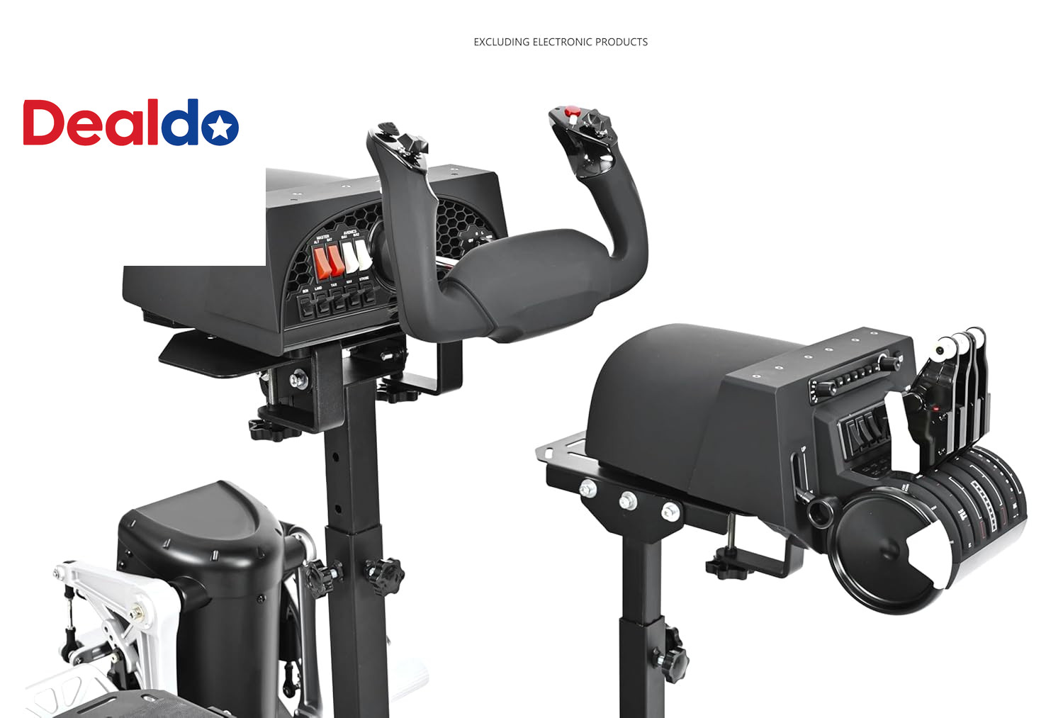 Modular Flight Racing Simulator Cockpit Adjustable Sim Rig No Seat