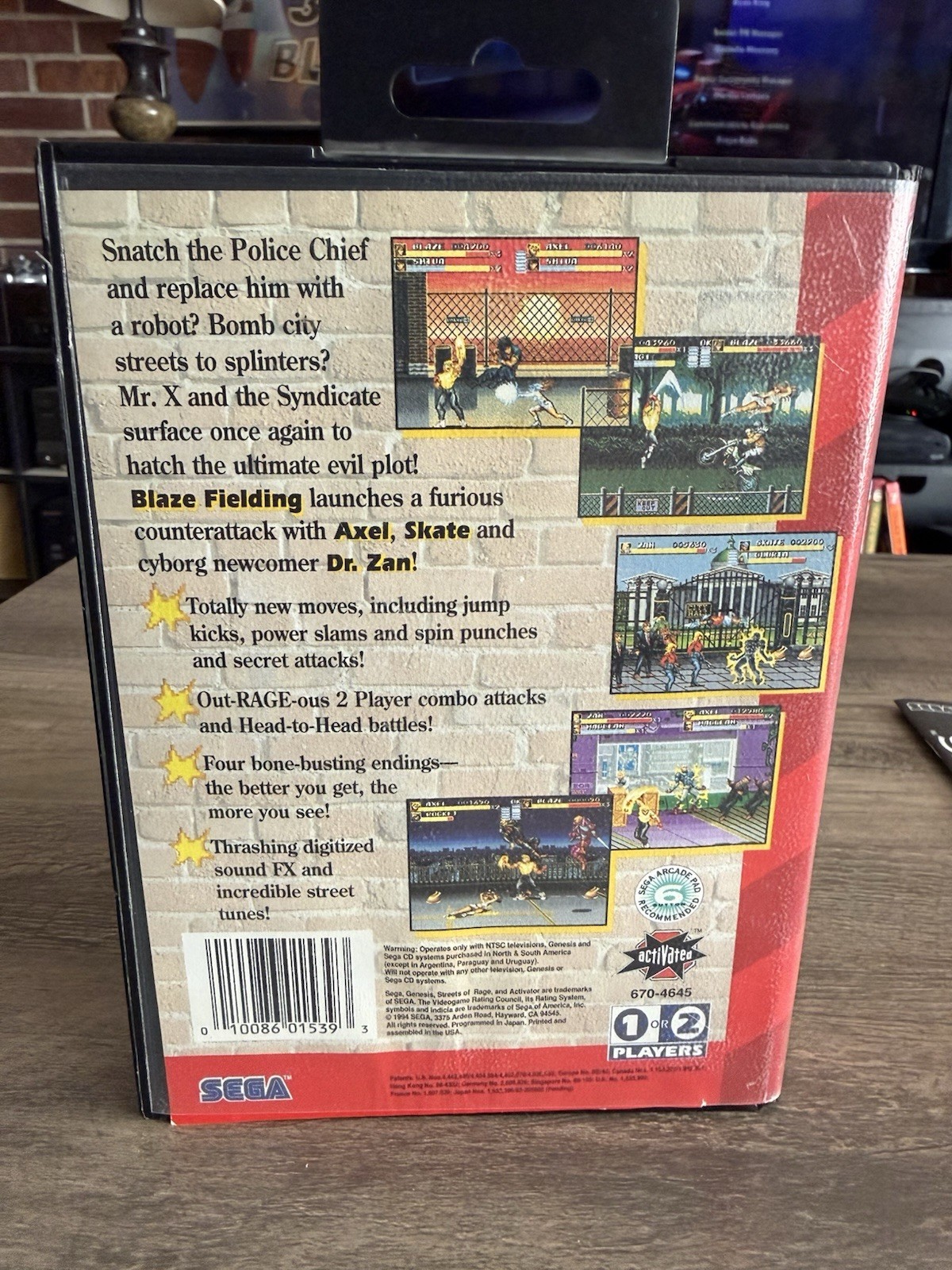 Streets of Rage 3 (Sega Genesis, 1994) Authentic Complete CIB. Tested Working