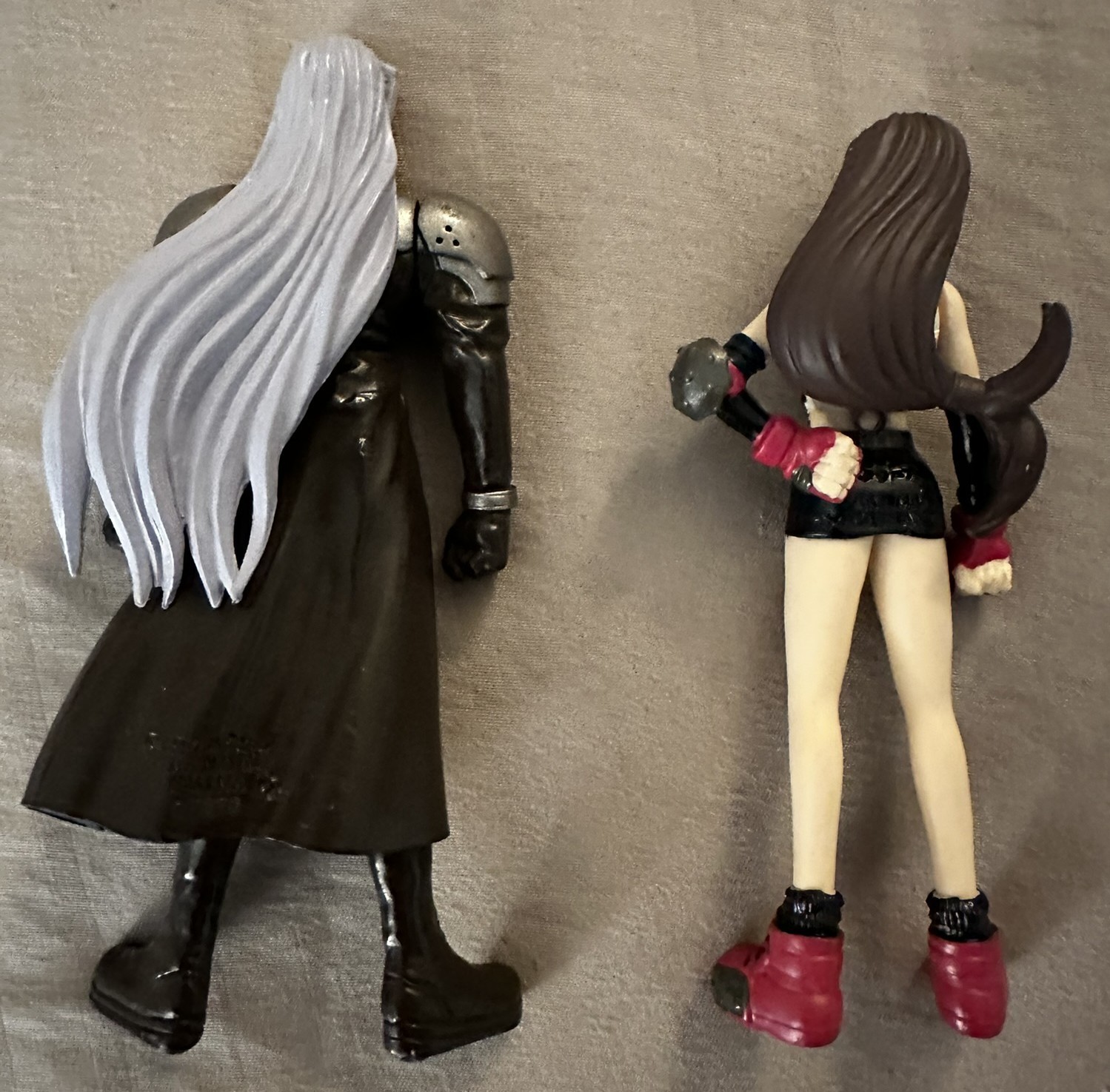 Bandai 1997 Final Fantasy 7 Action Figure Set Cloud, Sephiroth, Tifa, Aerith VGC