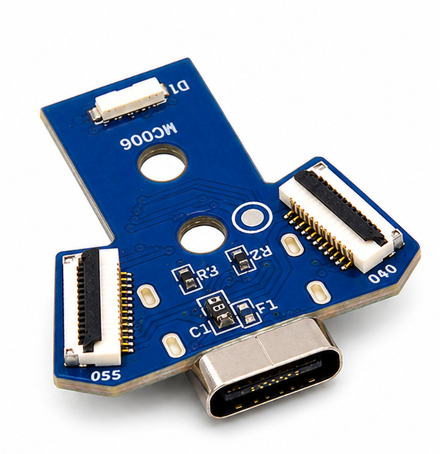 For PS4 Controller USB-C Port Board Upgrade JDS-040 JDS-055 Type-C Charge Socket