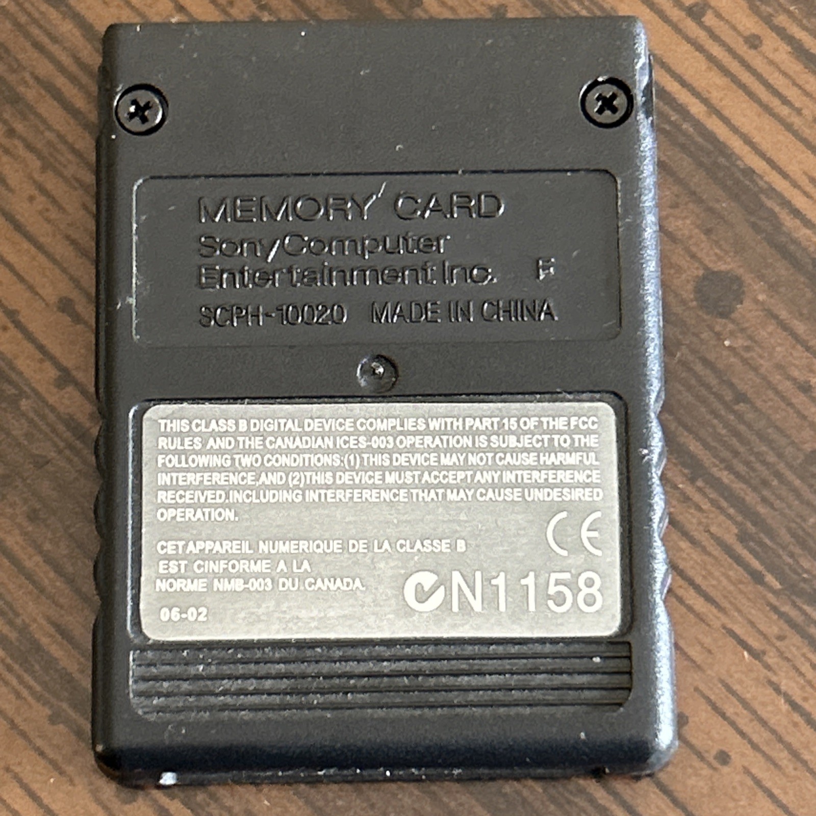 OFFICIAL Sony Playstation 2 64MB Memory Card (SCPH-10020) OEM MagicGate