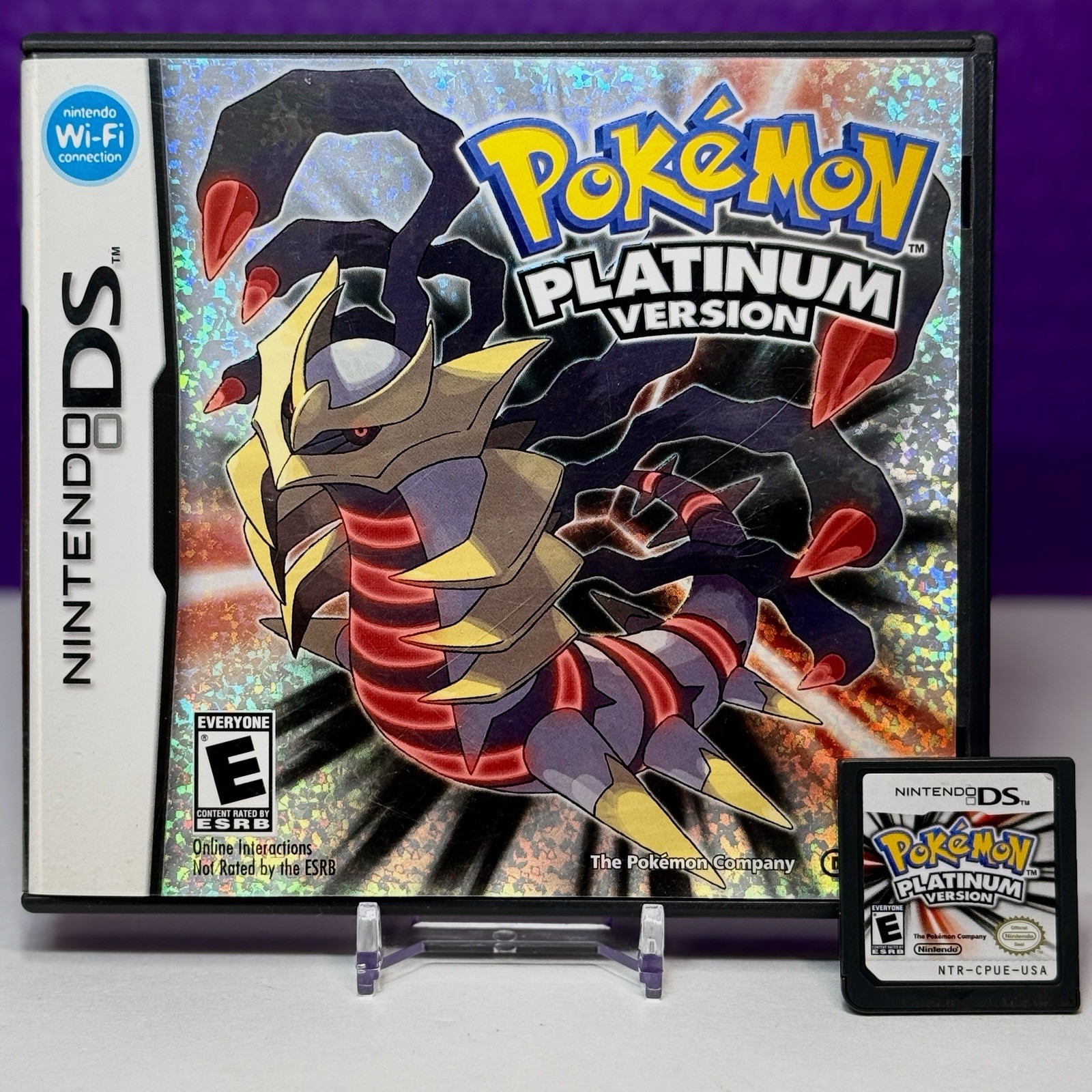 Pokemon Platinum Version [Nintendo DS, Authentic] CIB Complete Game Case Inserts