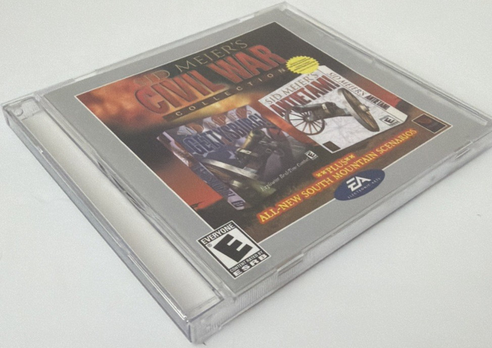 Sid Meier’s Civil War Collection PC CD ROM Complete Gettysburg Antietam EA
