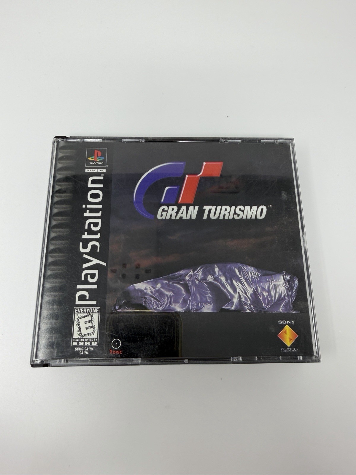 Grand Turismo Sony PlayStation PS1 Black Label Clean Disc Tested Works