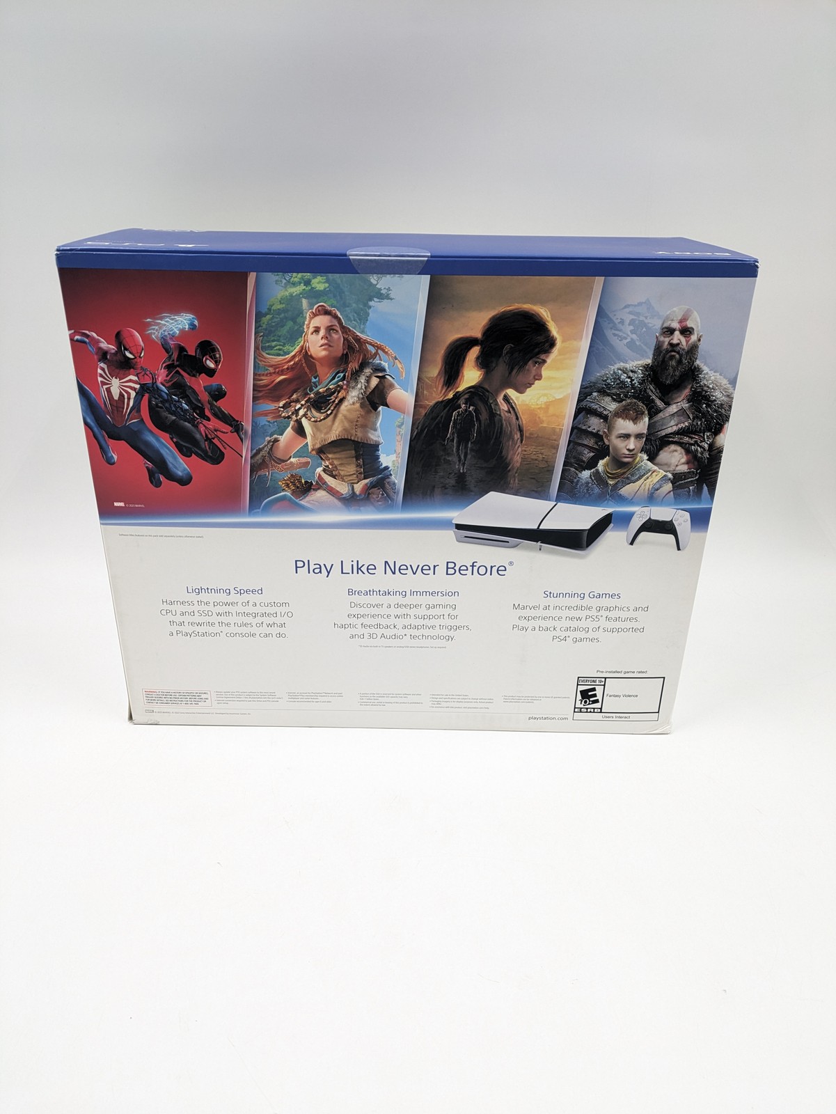 Sony Playstation 5 Slim Disc Edition Console 1TB White PS5 CFI-2015