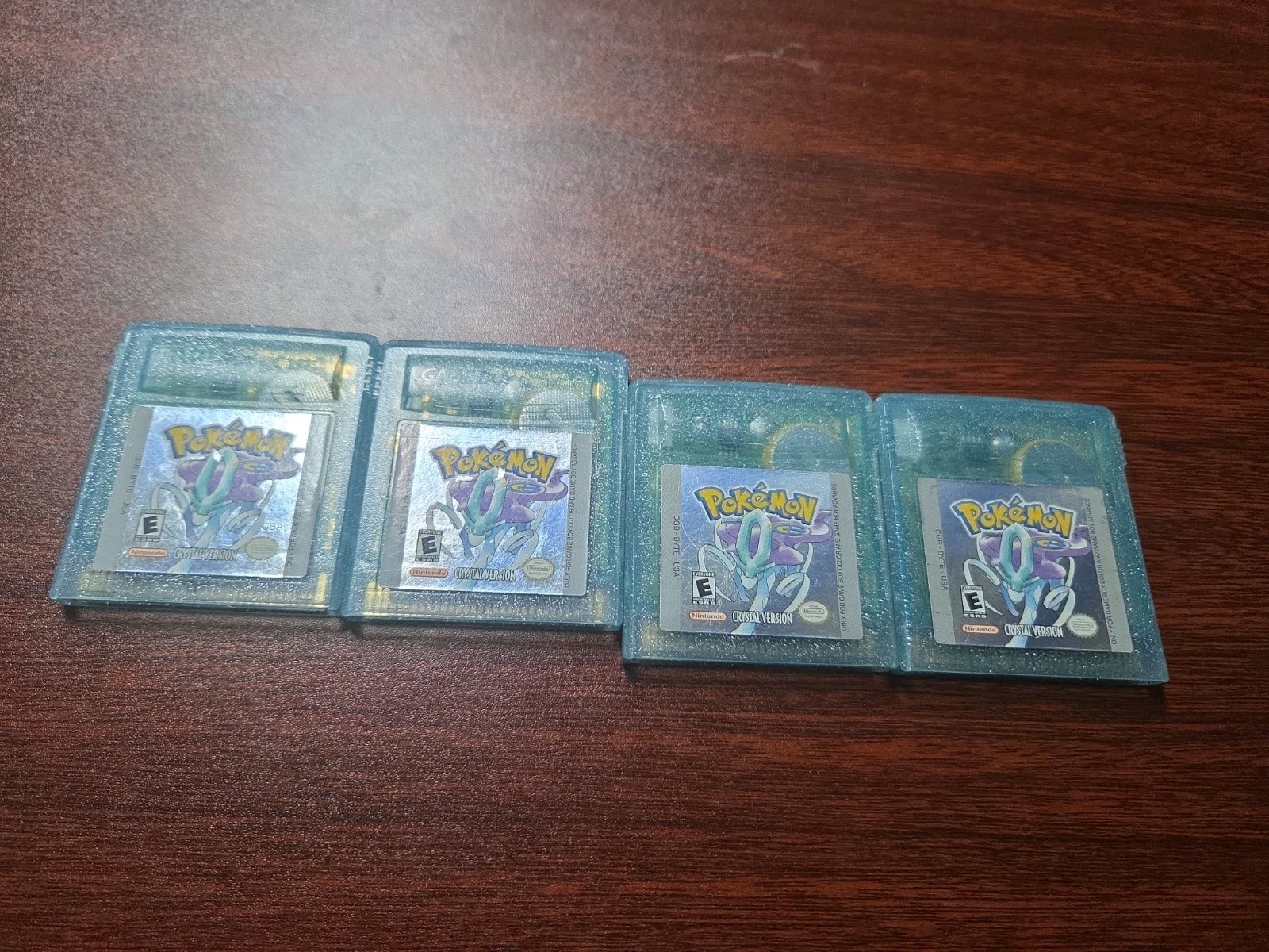 Pokemon Crystal Nintendo gameboy Colour 4 Copies Individually 4 Sale