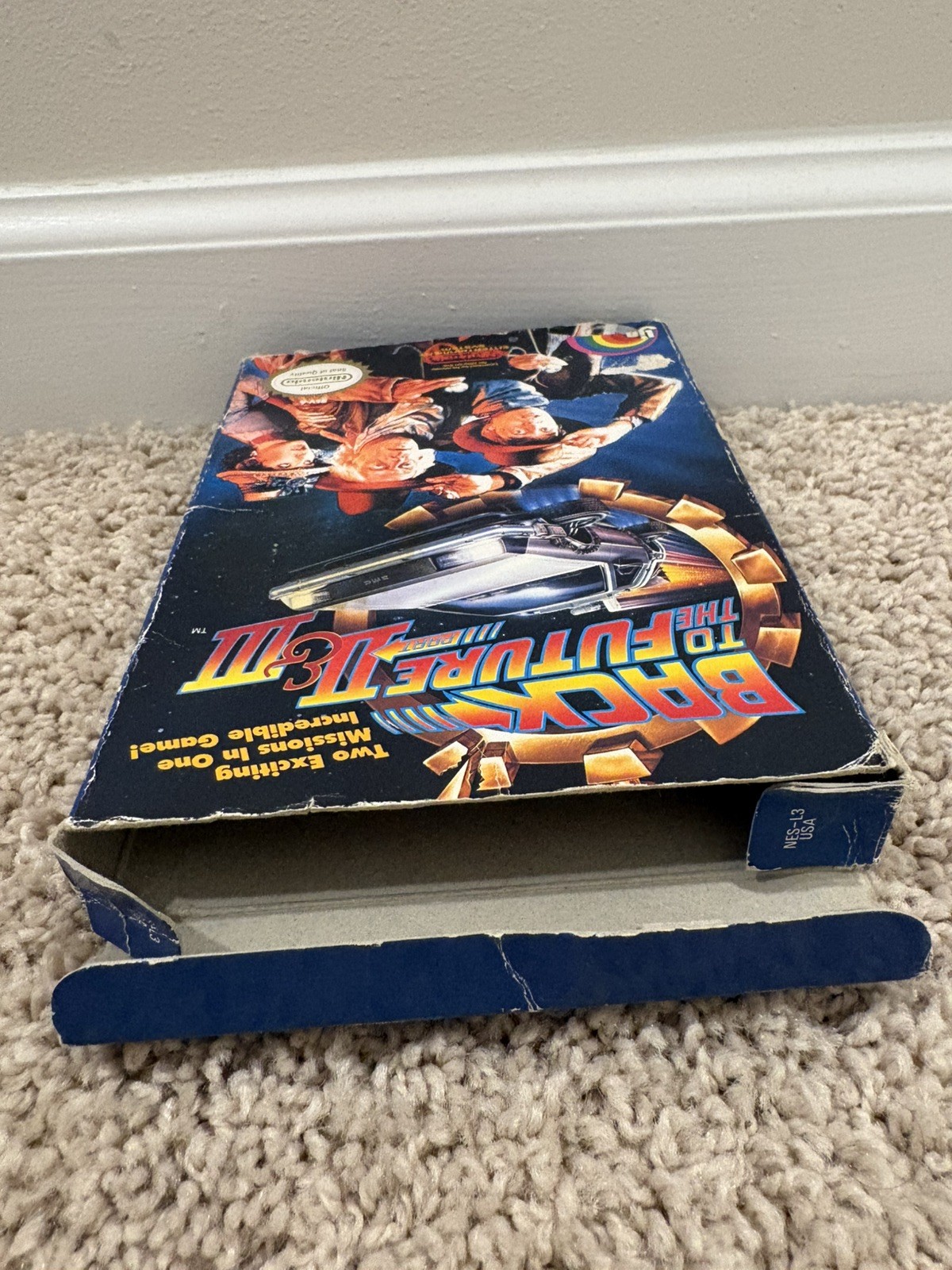 Back To The Future 2/3 NES CIB Read