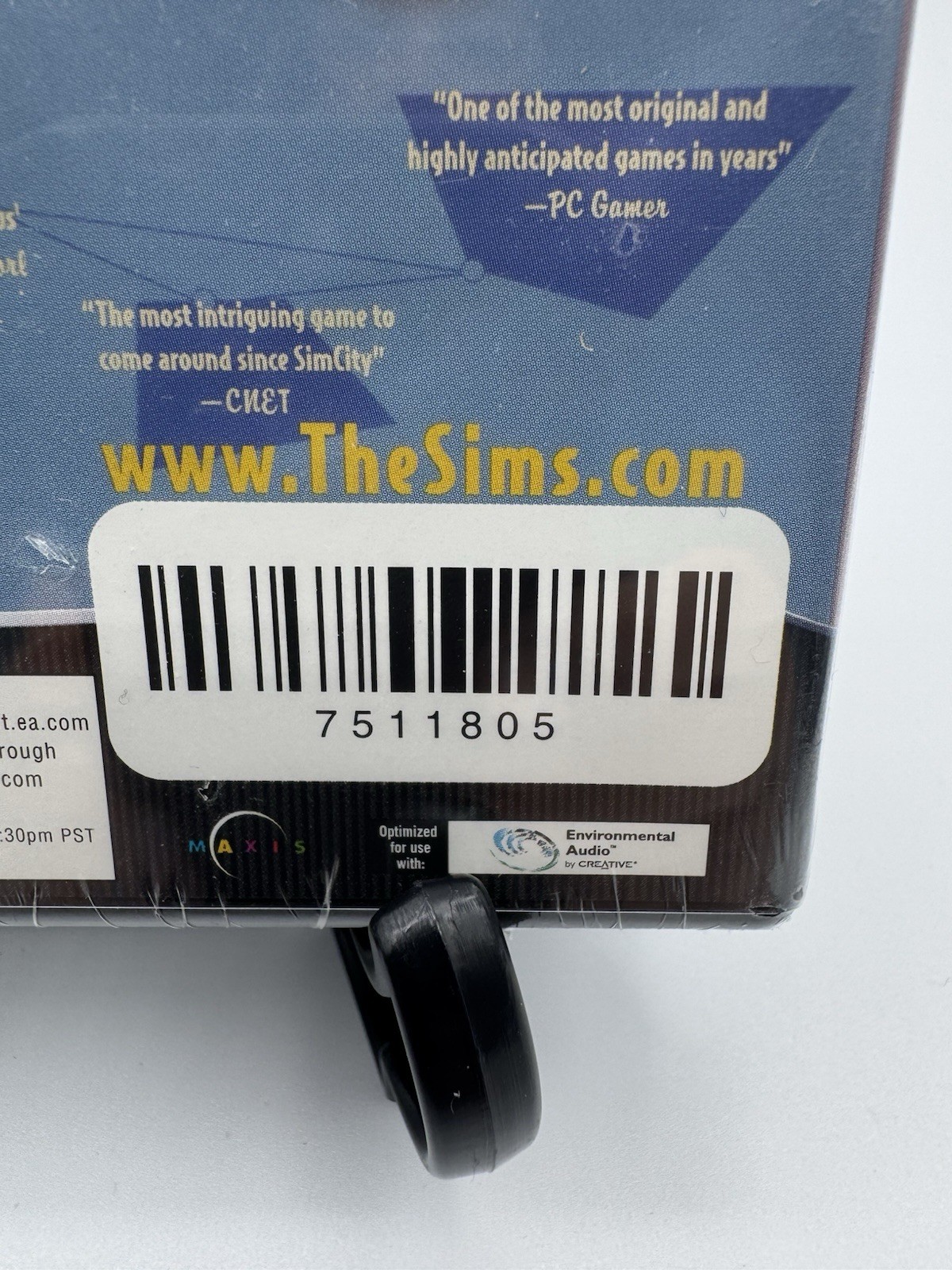 Vintage The Sims 1 Original For PC Game 2002 EA People Simulator Factory Sealed
