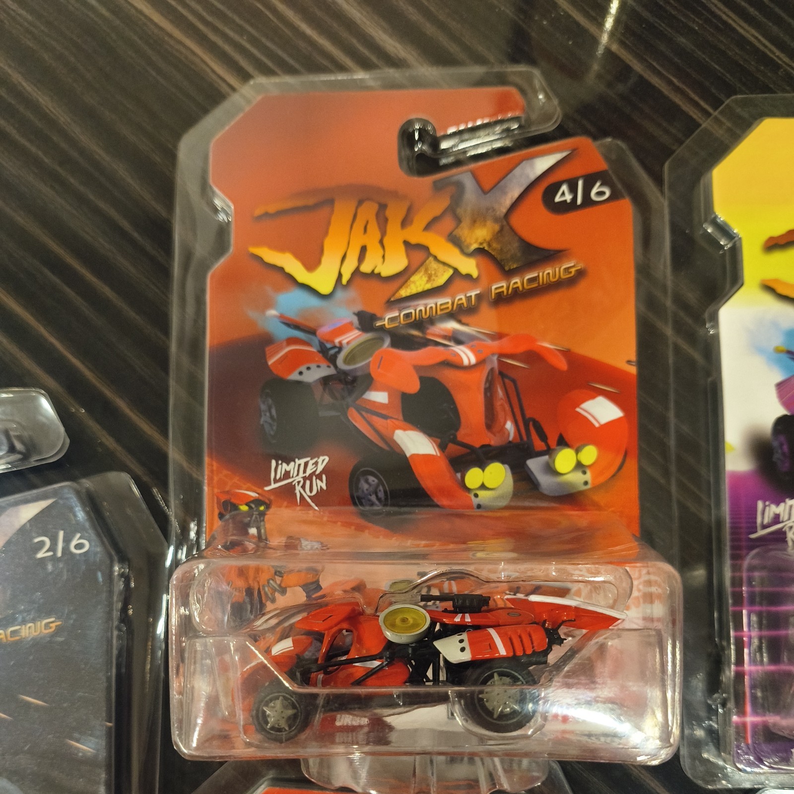 LOT OF 5 JAK X COMBAT RACING DIECAST CARS LIMITED RUN GAMES 2 3 4 5 6 PS1 PS2 IV