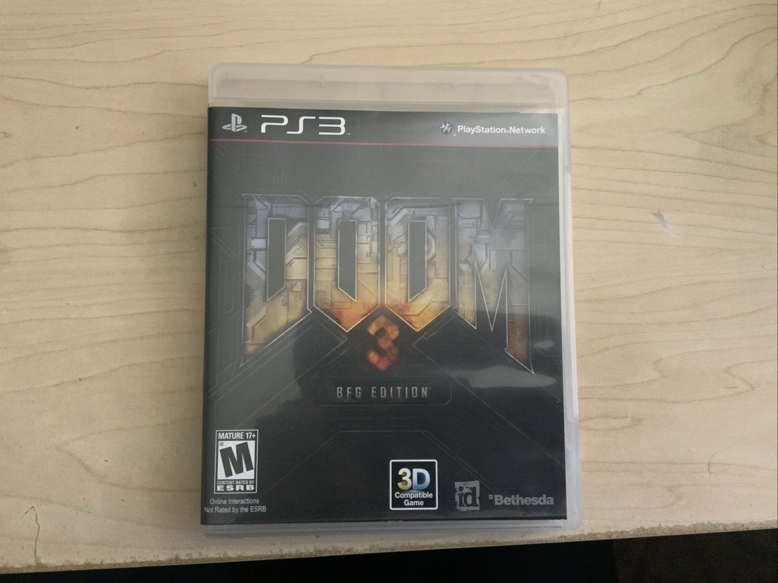 Doom 3 BFG Edition (Sony PlayStation 3, 2012) PS3 CIB – Tested W/manual