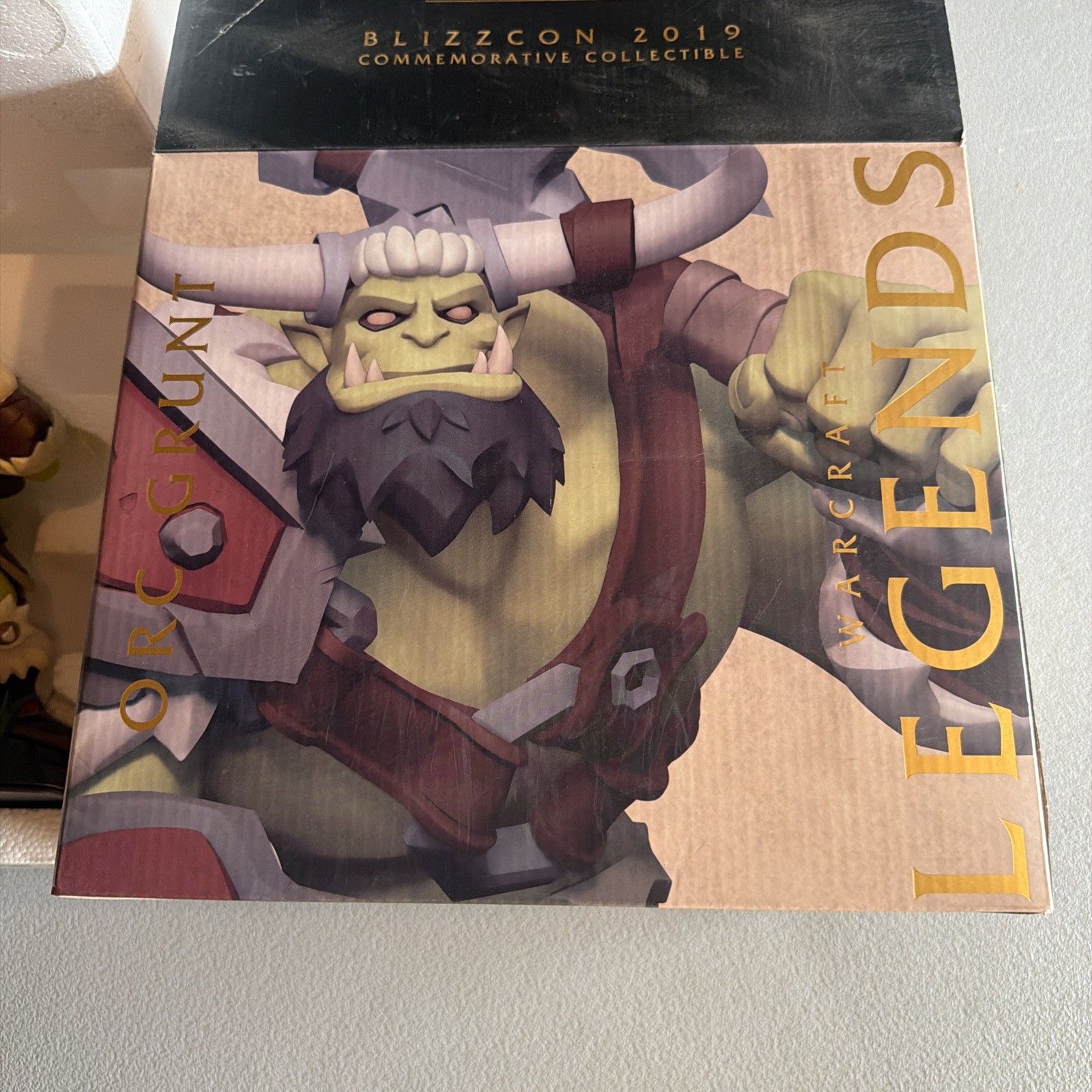 Warcraft Legends: Orc Grunt Statue BlizzCon 2019 Commemorative W25 Blizzard NOB