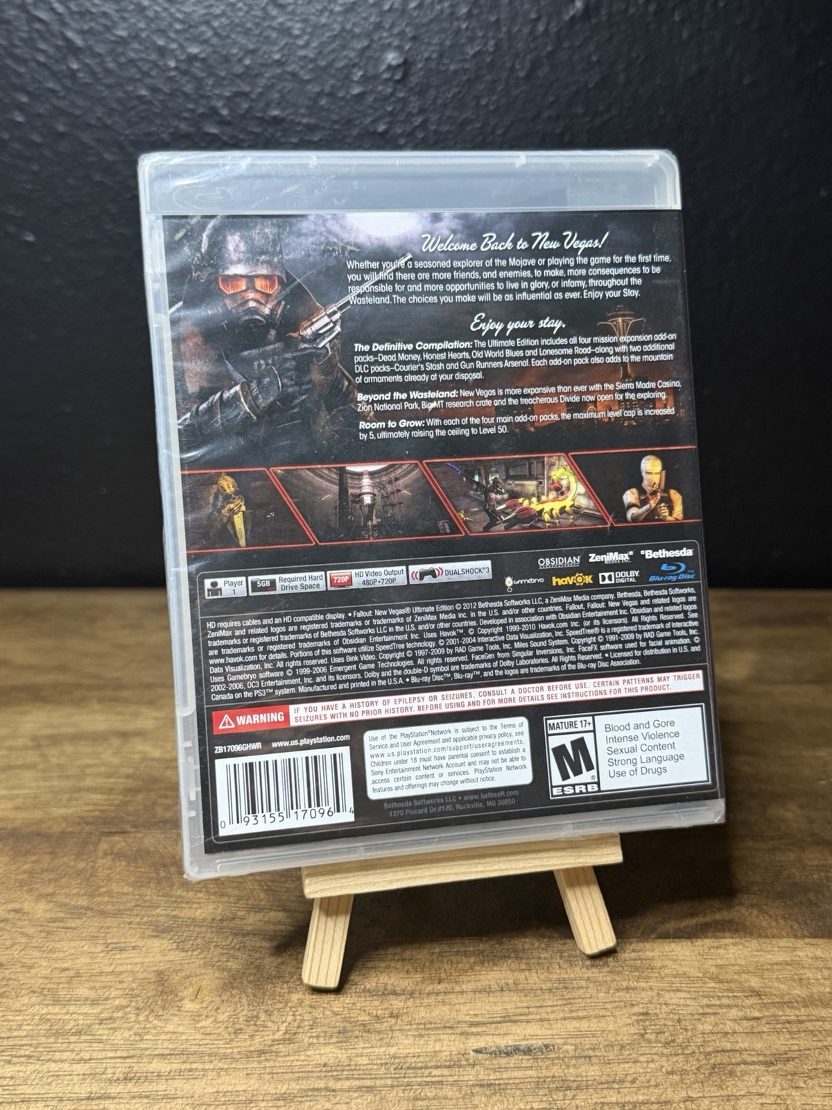 Fallout New Vegas Playstation 3 Ultimate Edition PS3 GAMESTOP EDITION SEALED NEW