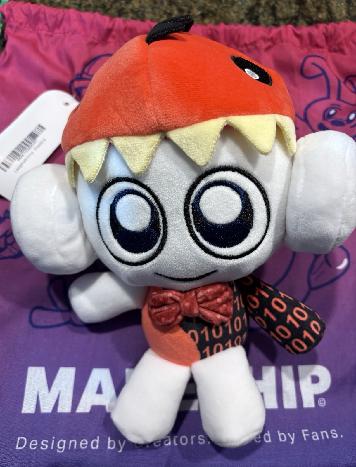 Makeship Plush Laughability YouTube Cartoon Animator Game – Rare Only 2,333 Made