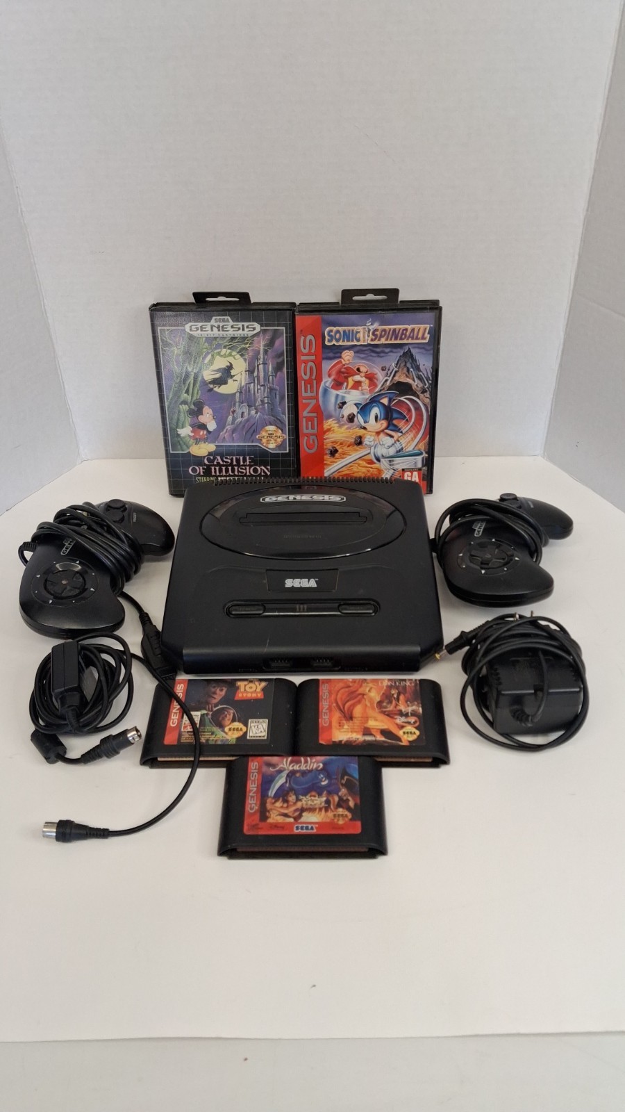 Sega MK-1631 Genesis 1 Console System With Games Bundle