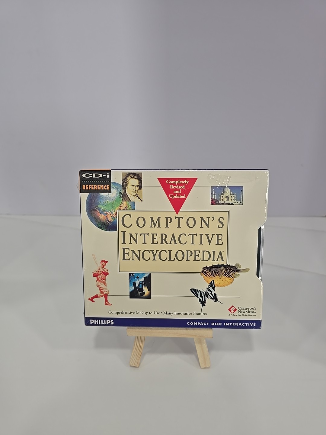 Comptons Interactive Encyclopedia Phillips CD-i CDI Brand New Factory Sealed