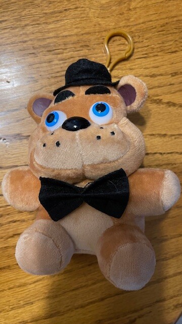 Five Nights at Freddy’s Plush Toy with Backpack Clip NWT