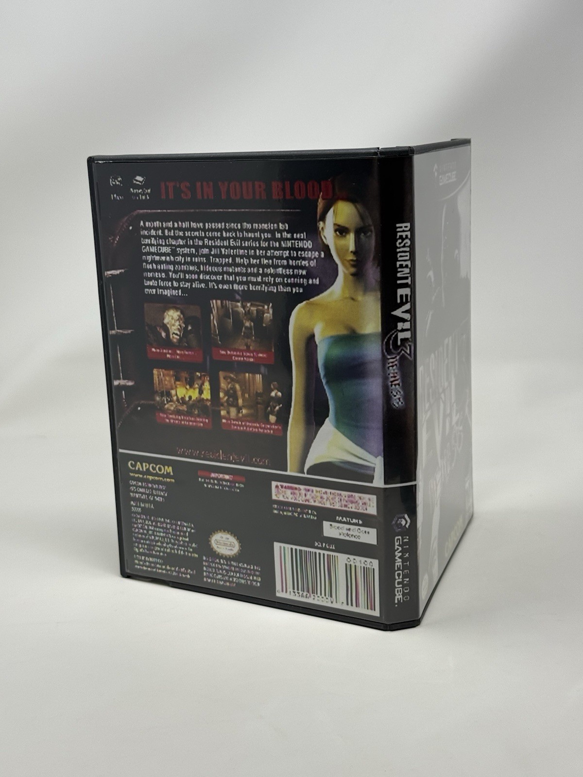 Resident Evil 3 Nemesis Nintendo GameCube Game + Case Mint Disc Custom Artwork