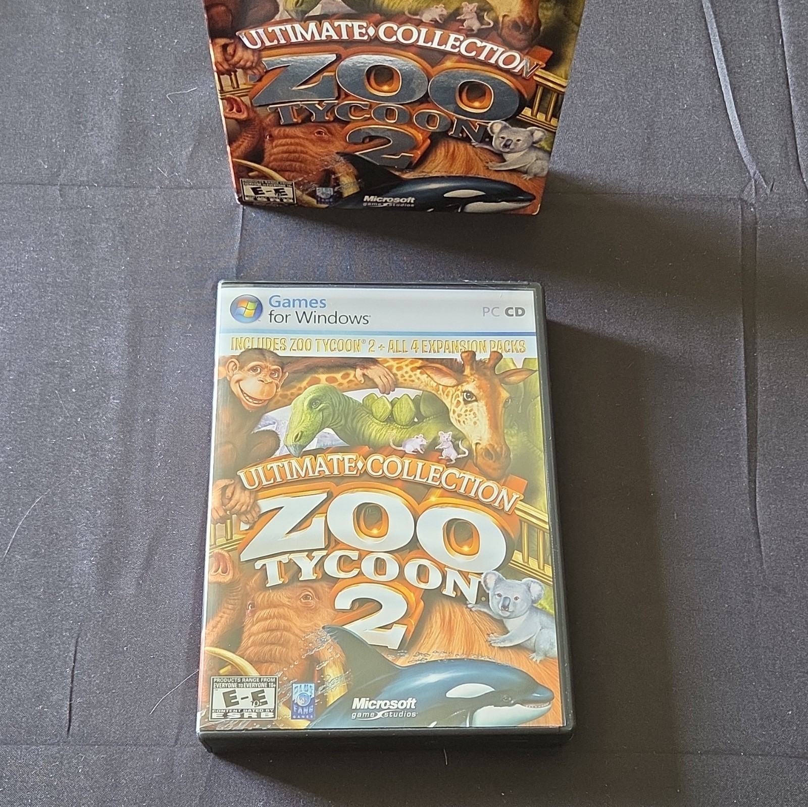 Zoo Tycoon 2 Ultimate Collection PC game (with sleave, case, 3 discs)