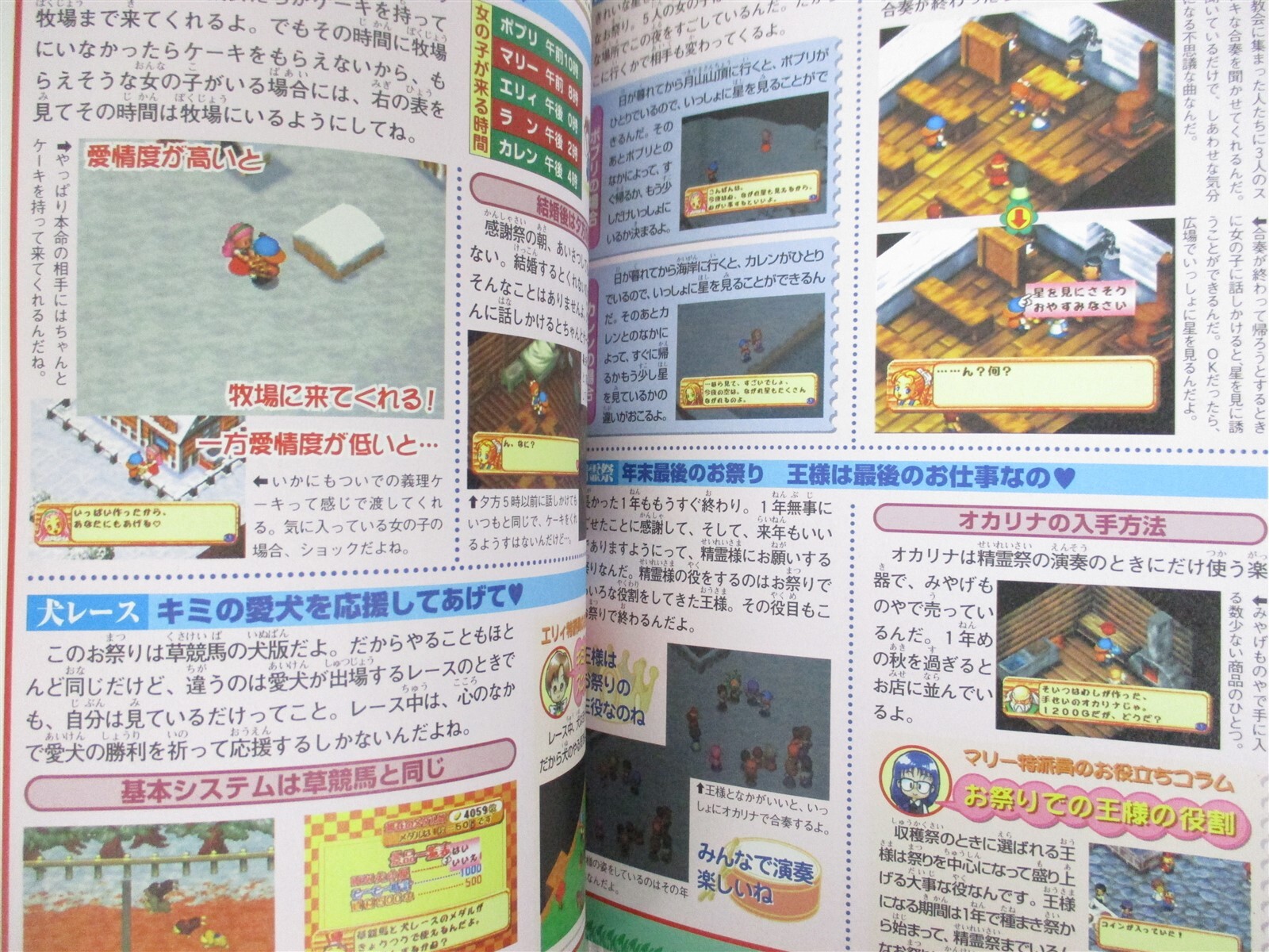 BOKUJOU MONOGATARI 2 Harvest Moon Guide Nintendo 64 Book 1999 Japan MW
