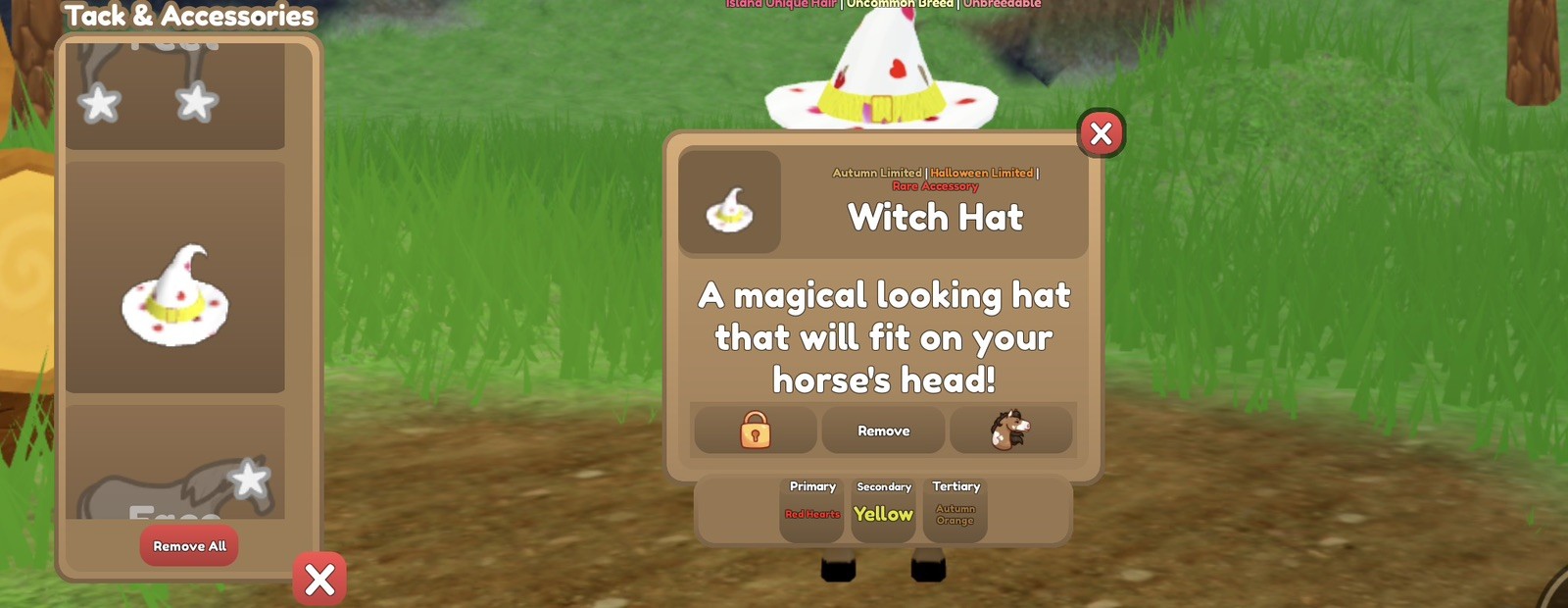 Wild Horse Islands Witch Hats | Please Read Description