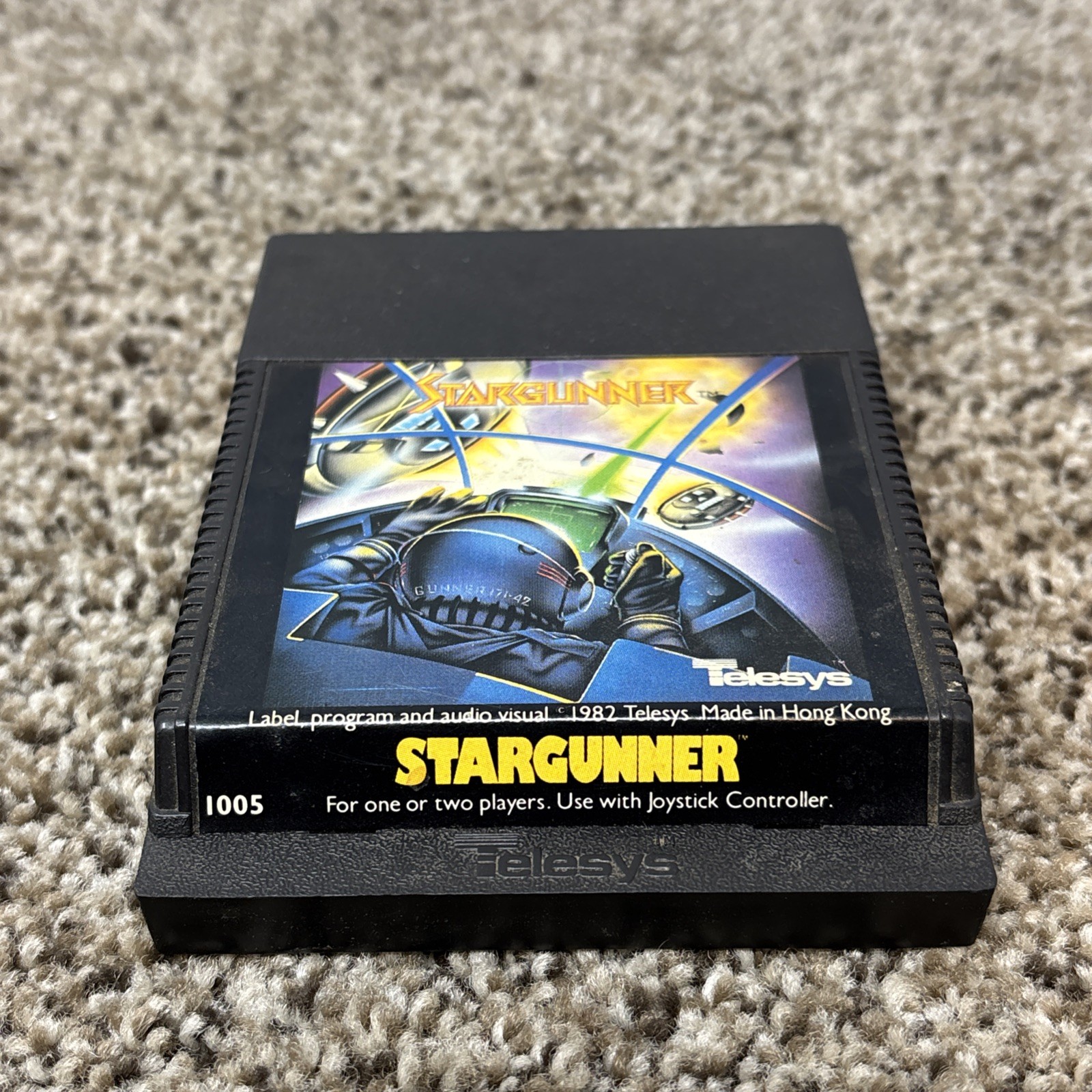 Stargunner Atari 2600 (1982) Rare Title Tested Working Star Gunner