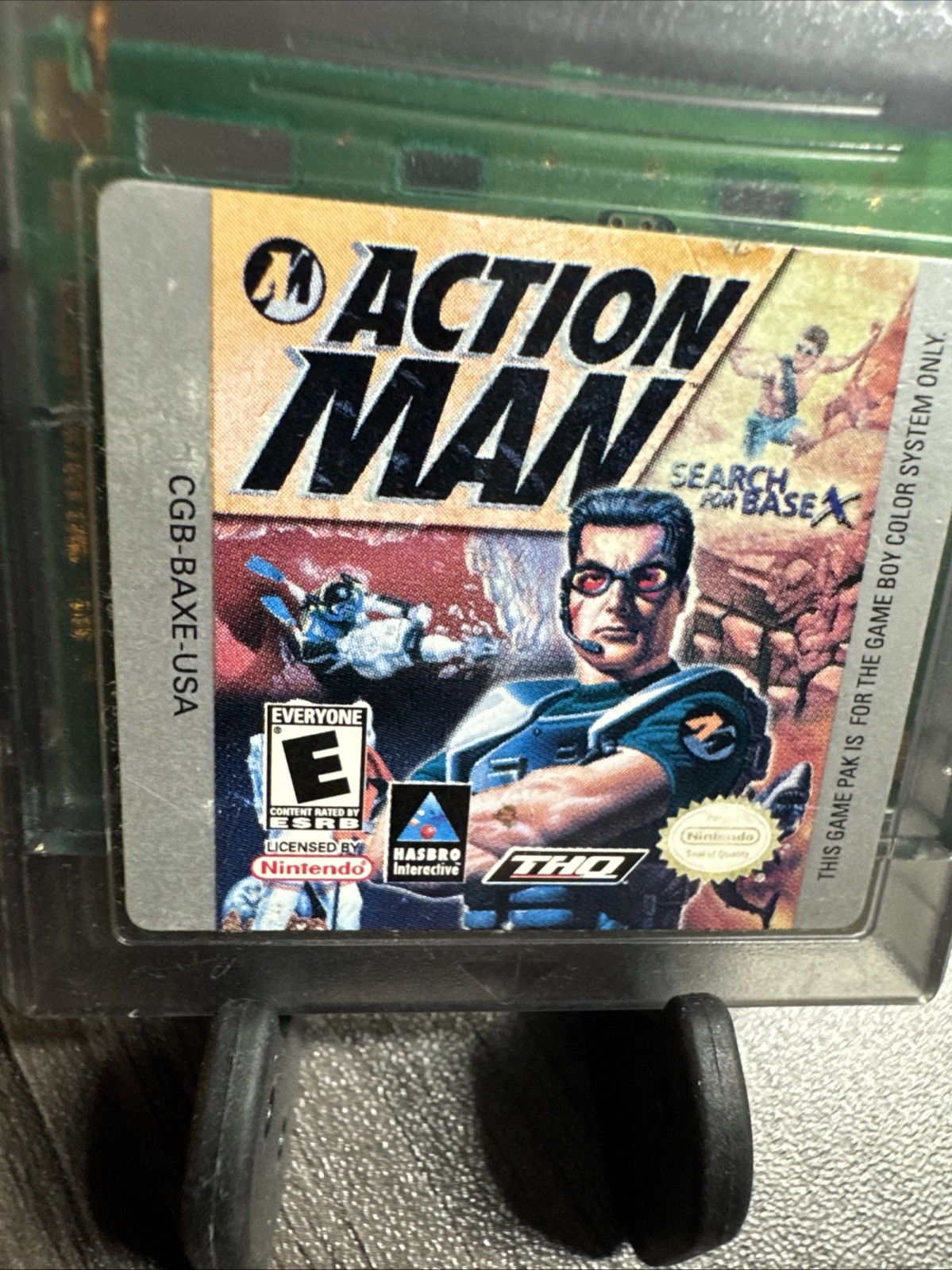Action Man: Search for Base X (Nintendo Game Boy Color, 2001) – Tested