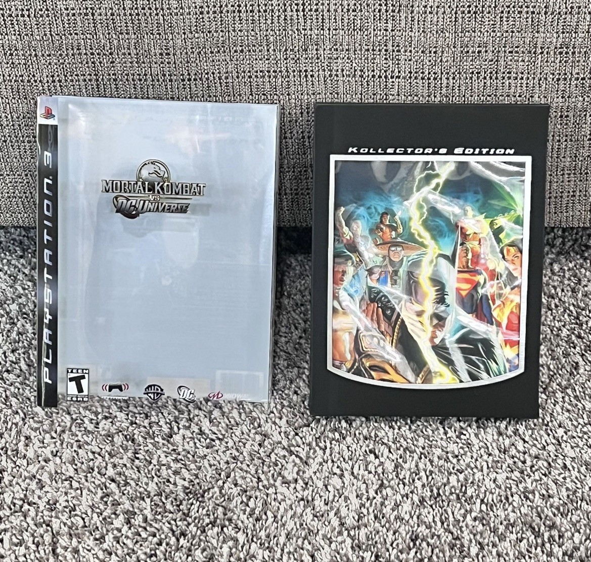 Mortal Kombat vs DC Universe Kollector’s Edition Sony PlayStation 3 CIB PS3
