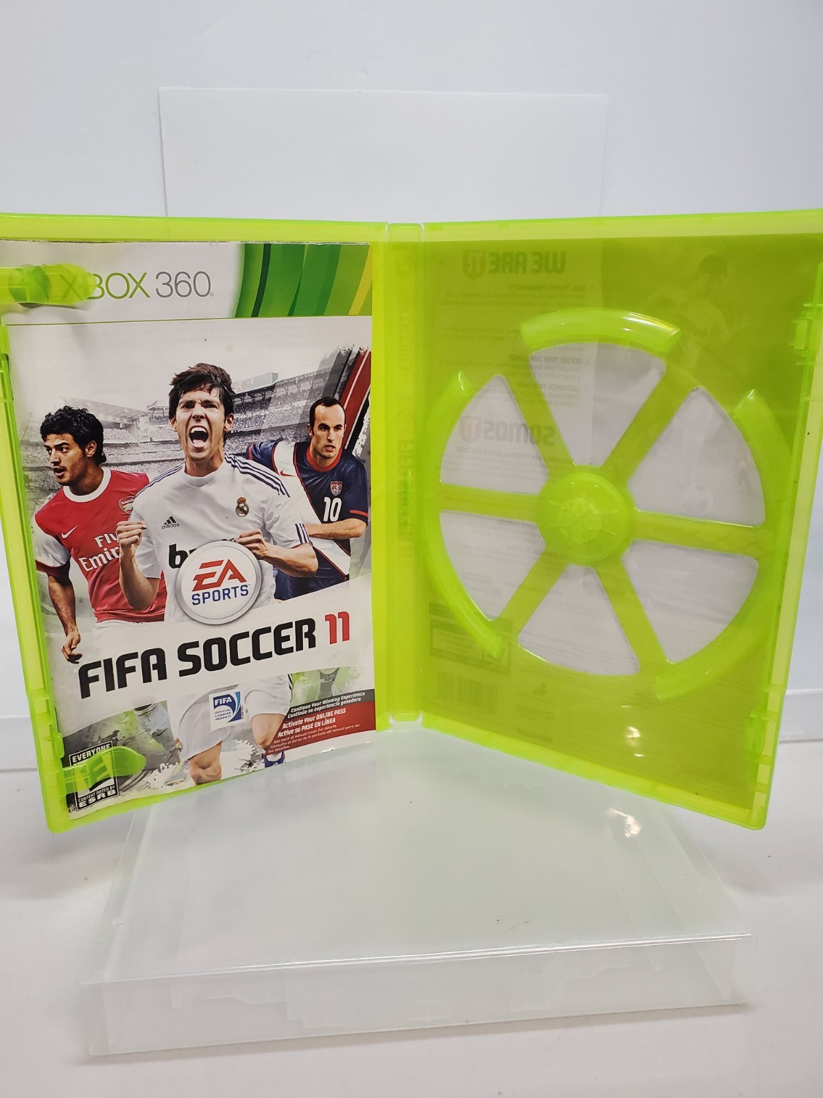 *Case And Manual Only* FIFA Soccer 11 (Microsoft Xbox 360, 2011) No Game