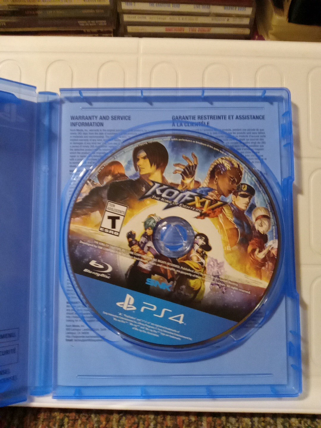 The King of Fighters Xv – Sony PlayStation 4 COMPLETE CIB TESTED WORKING 15 PS4