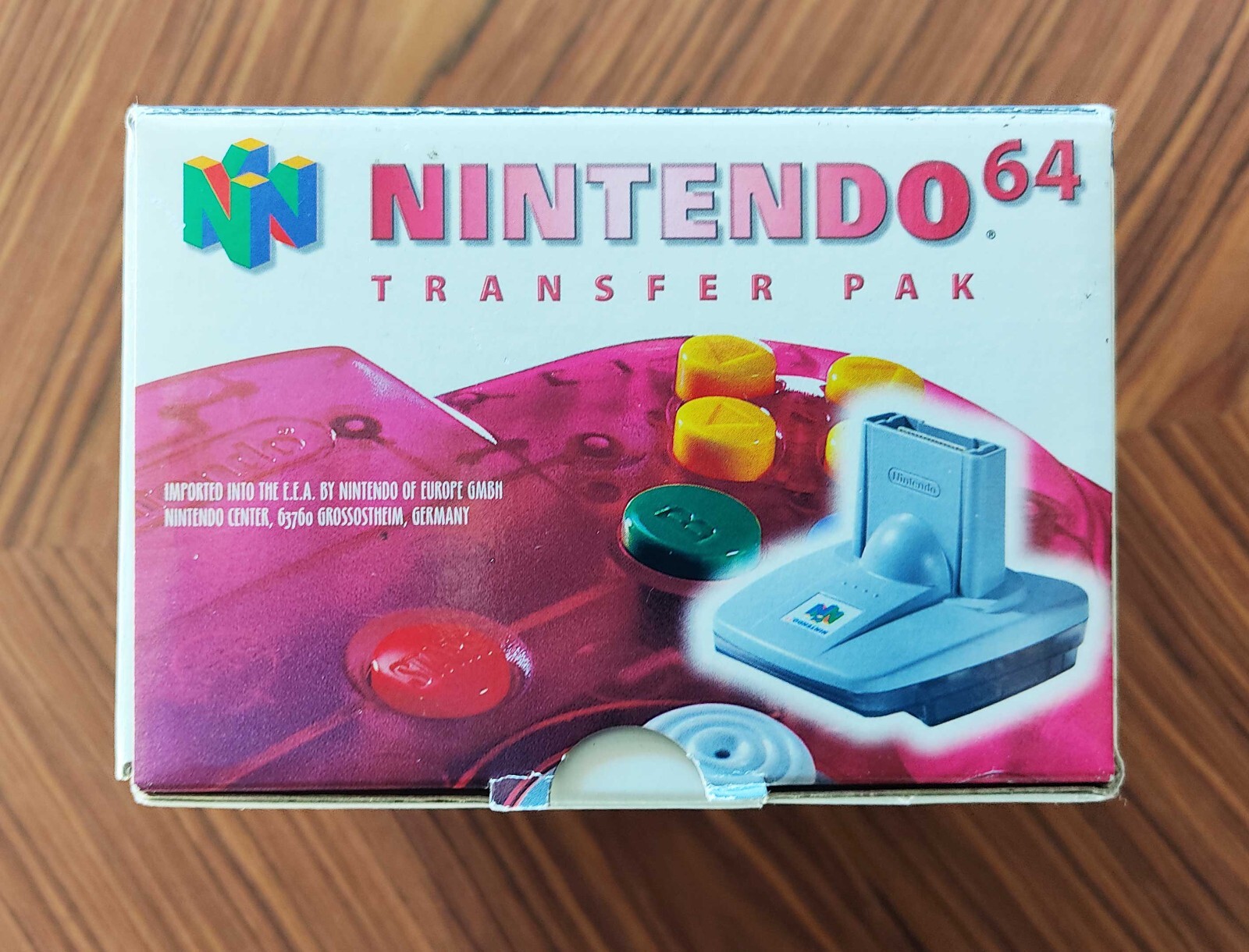 Transfer Pak N64 Nintendo 64 PAL EUR Complete Without Insert Combined Shipping