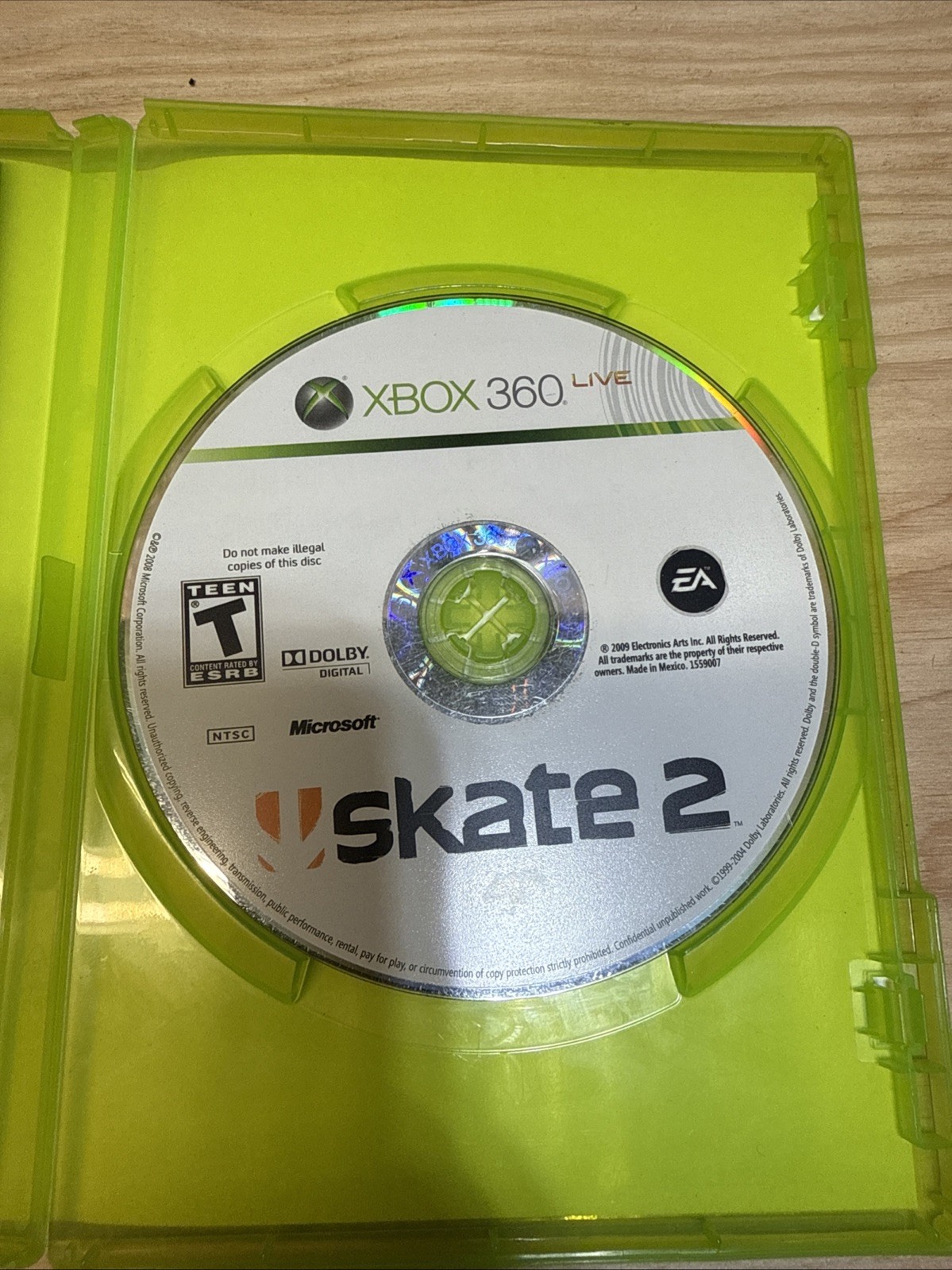 Skate 2 – Microsoft Xbox 360 CIB Verified Working – Fast Shipping to You!!!
