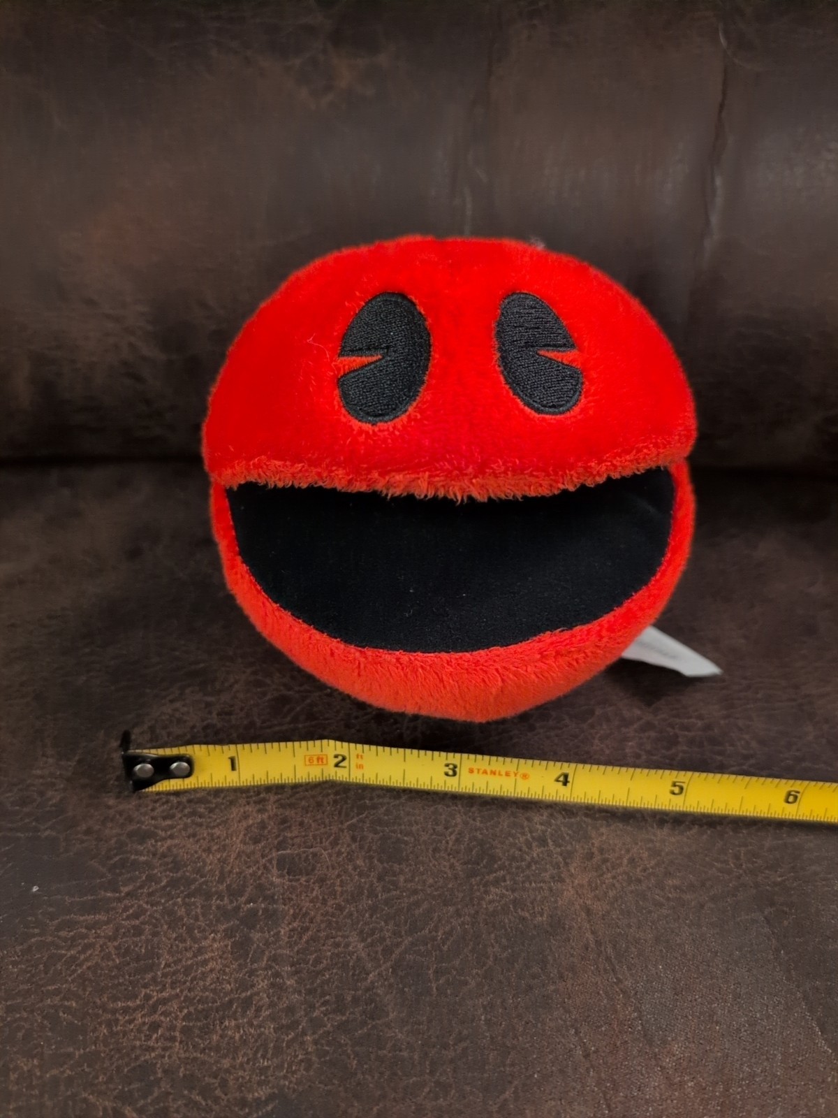 Pac Man Battle Royale Red 5″ Plush Toy Factory Video Game Arcade Namco
