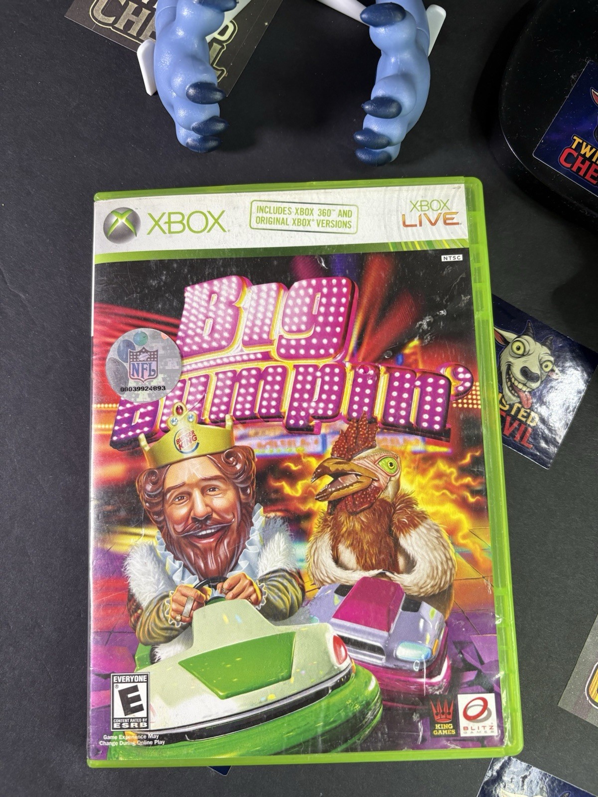 Big Pimpin Bumper Cars Xbox & Xbox 360 Version Excellent Condition CIB COMPLETE