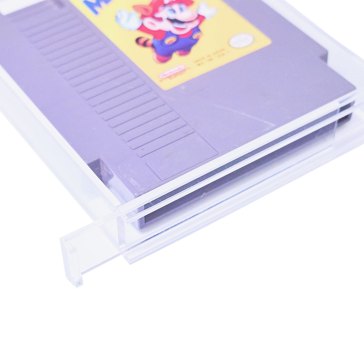 Acrylic Display Case for Nintendo Game Cartridges NES Premium UV Protection