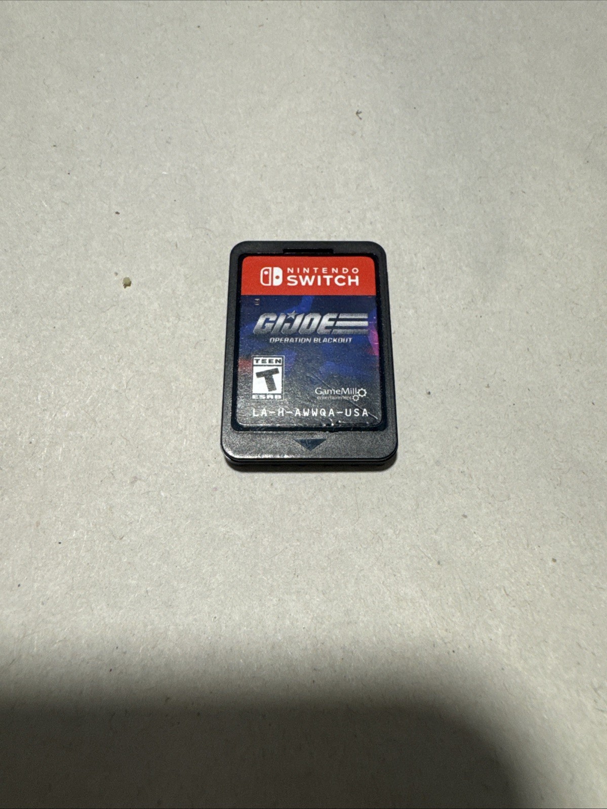GI Joe Operation Blackout (Nintendo Switch, 2020)Cartridge Only Tested & Working