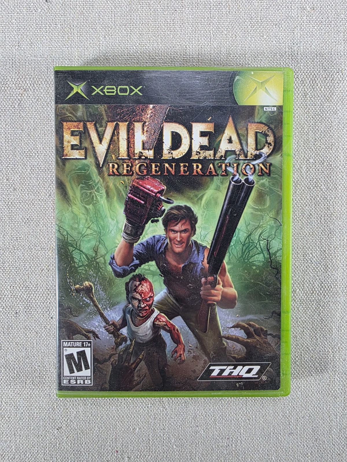 Evil Dead Regeneration for Xbox Original CIB Complete Survival Horror