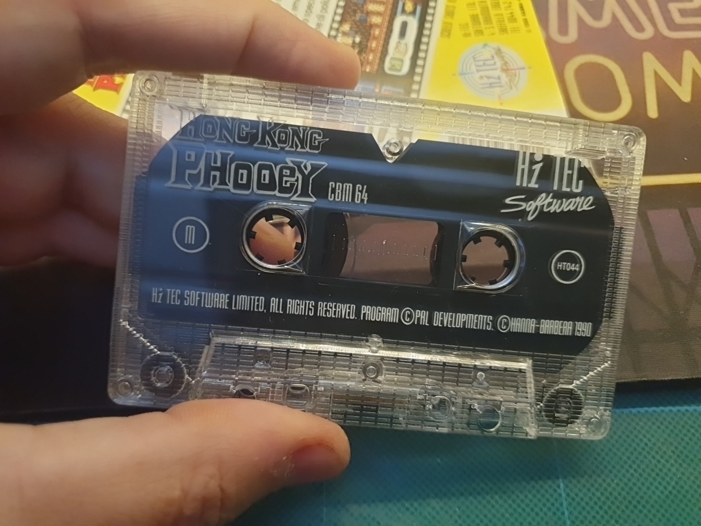 HONG KONG PHOOEY COMMODORE 64 ORIGINAL GAME CASSETTE COLLECTION C64 HANNA BARB