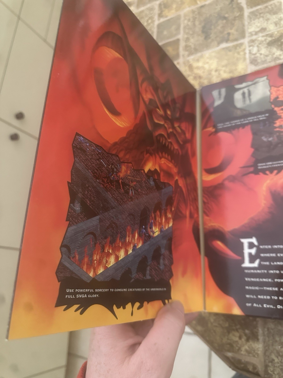 Diablo First Print PC RESEAL 1995 Blizzard Entertainment Vintage Original