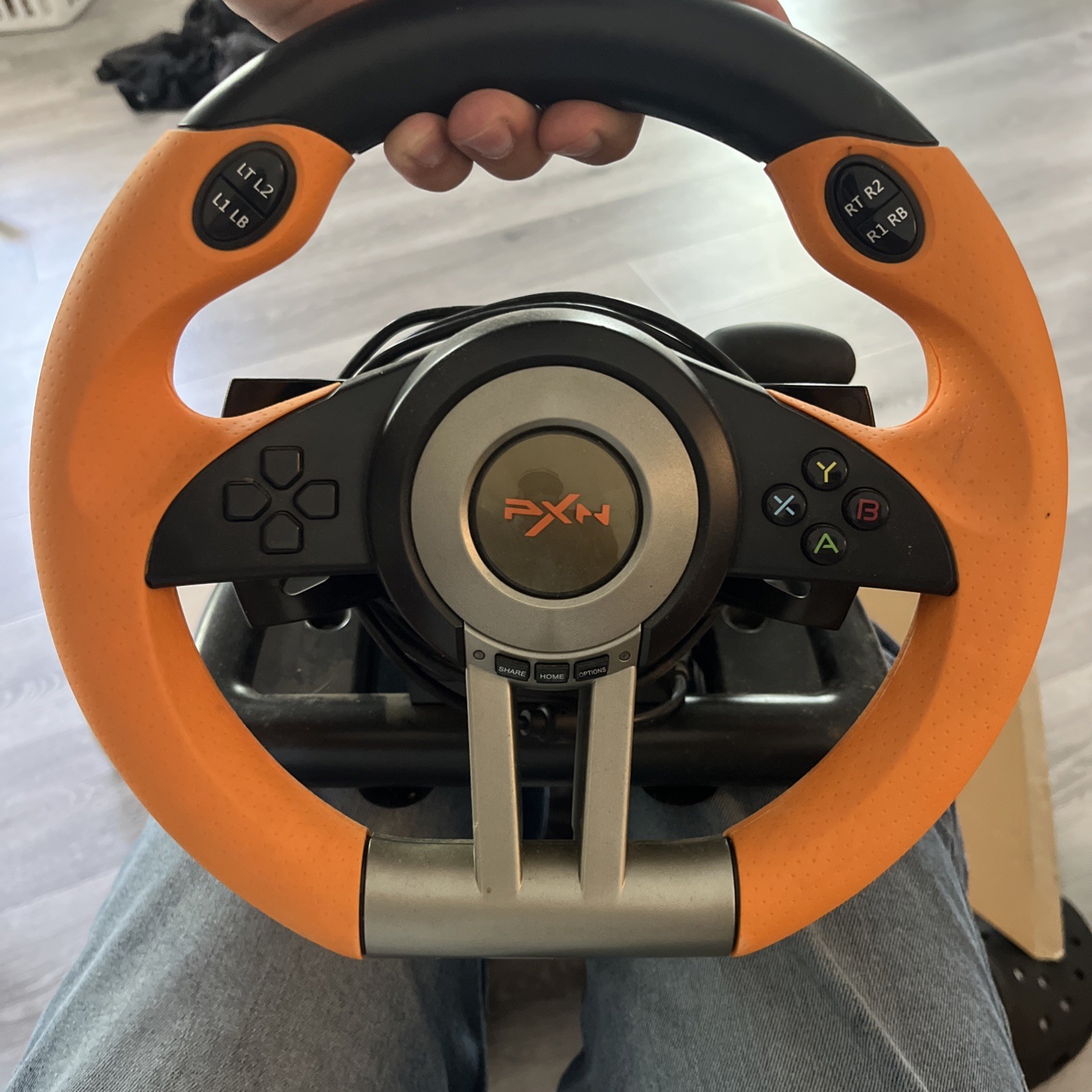 PXN V3 Pro gaming steering wheel With Pedals 180 degree For PS3 PS4 Xbox Switch