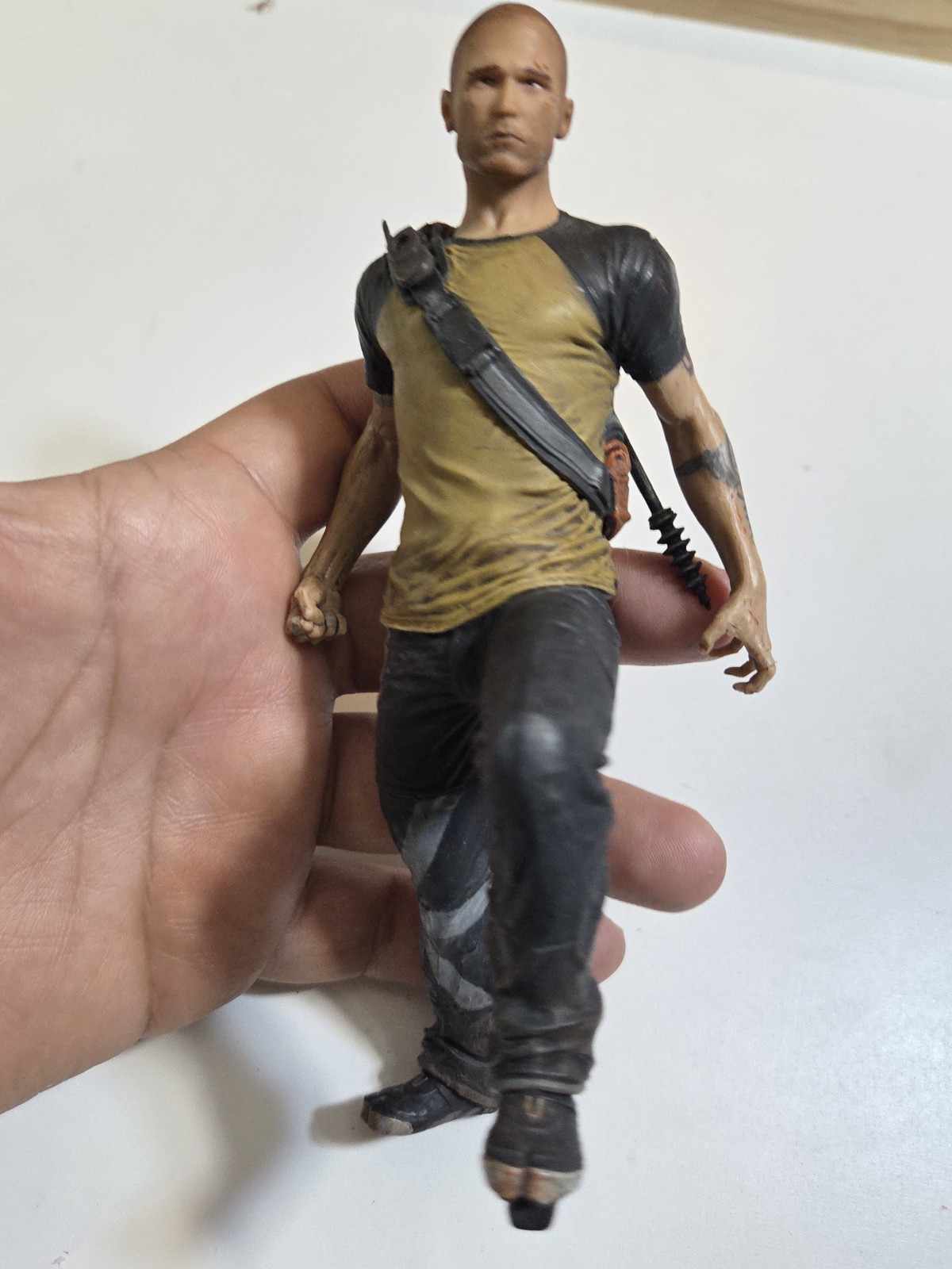 Infamous 2 Cole McGrath Hero Ed. Figure Statue 2011 SCEA PS3 No Platform 8″ C76