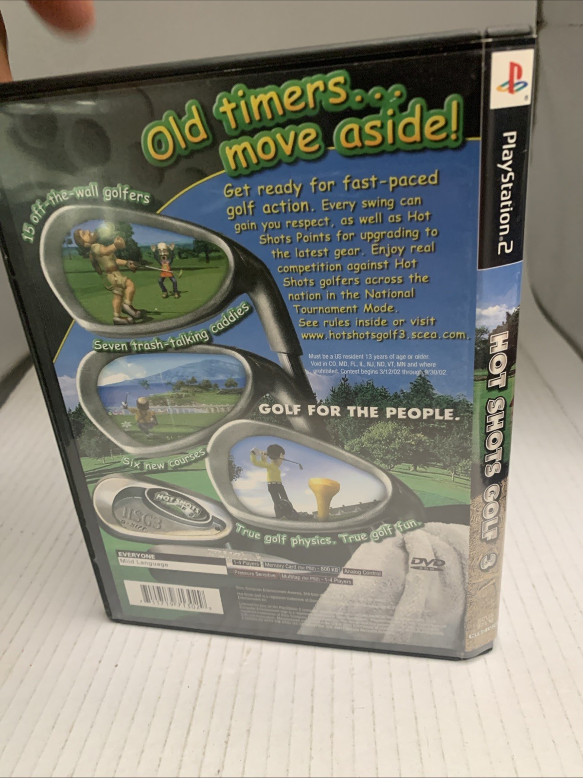 Mint Condition Hot Shots Golf 3 (Sony PlayStation 2 PS2) Compete More In Store