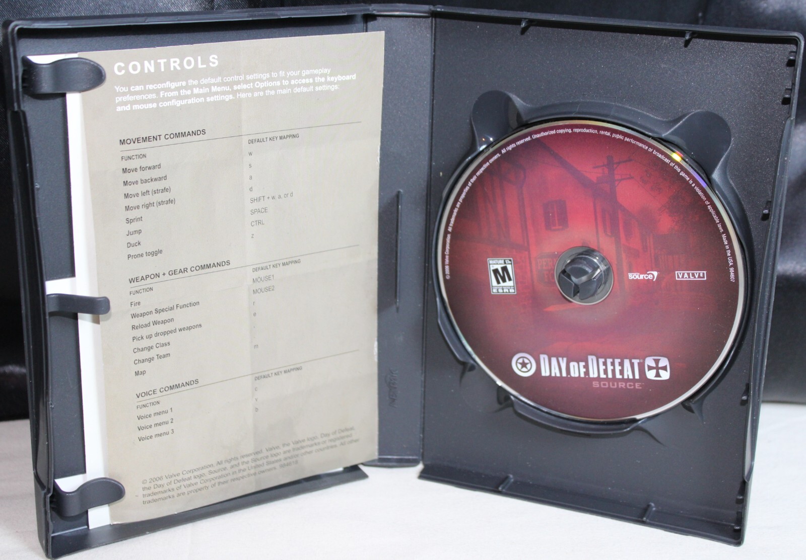 Day of Defeat: Source WWII Video Game (PC DVD-ROM, 2006 Valve) used