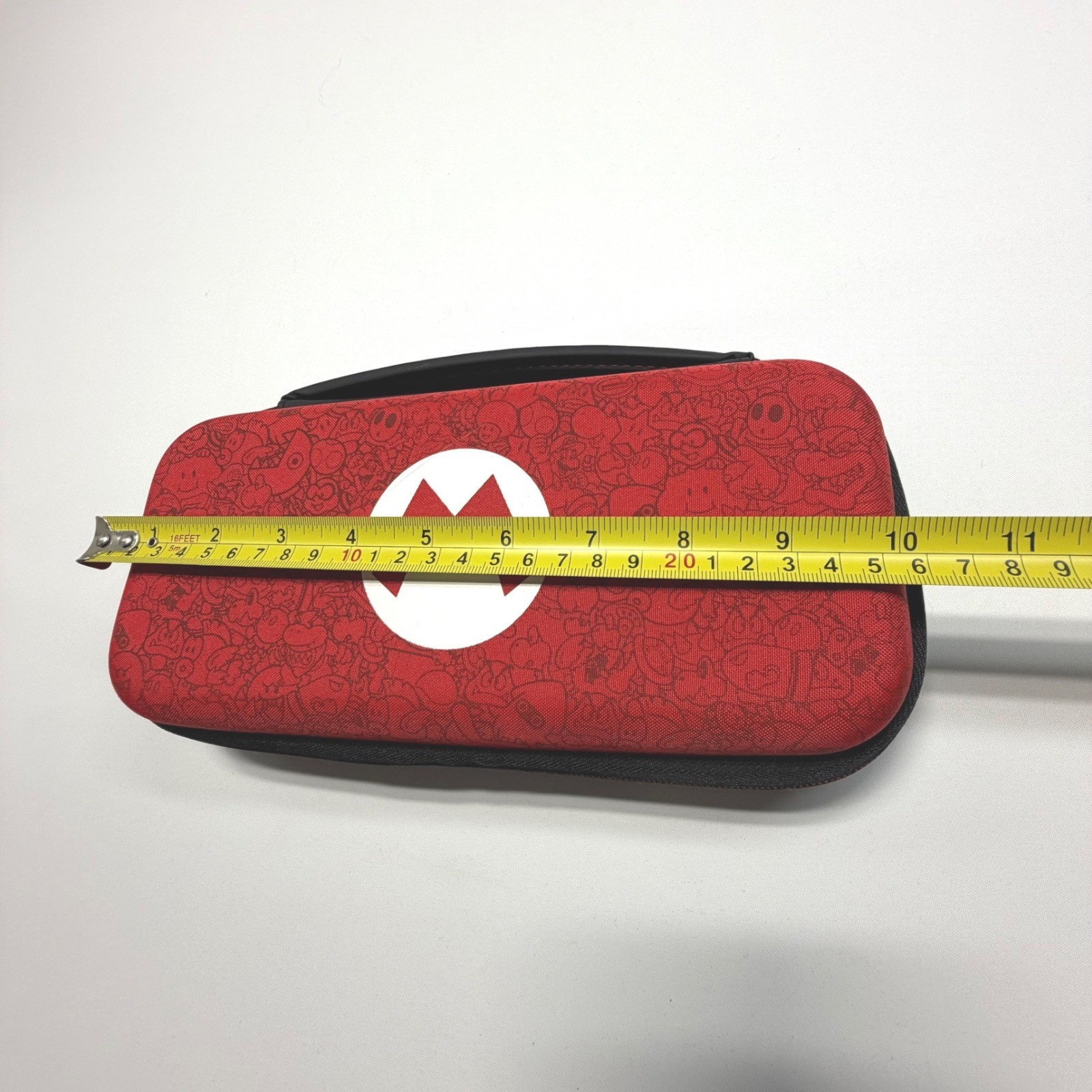 Nintendo Switch Carrying Case Mario Red Travel Hard Shell