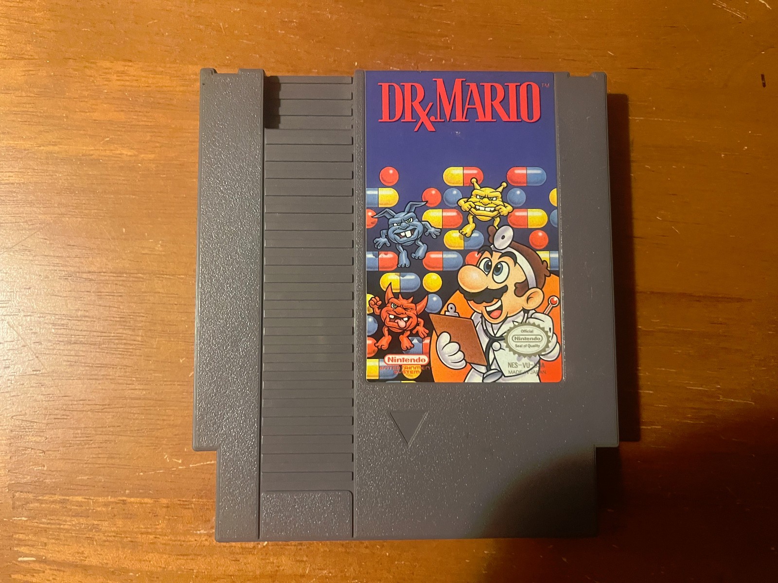 Dr. Mario (Nintendo Entertainment System 1990) — DR MARIO for NES