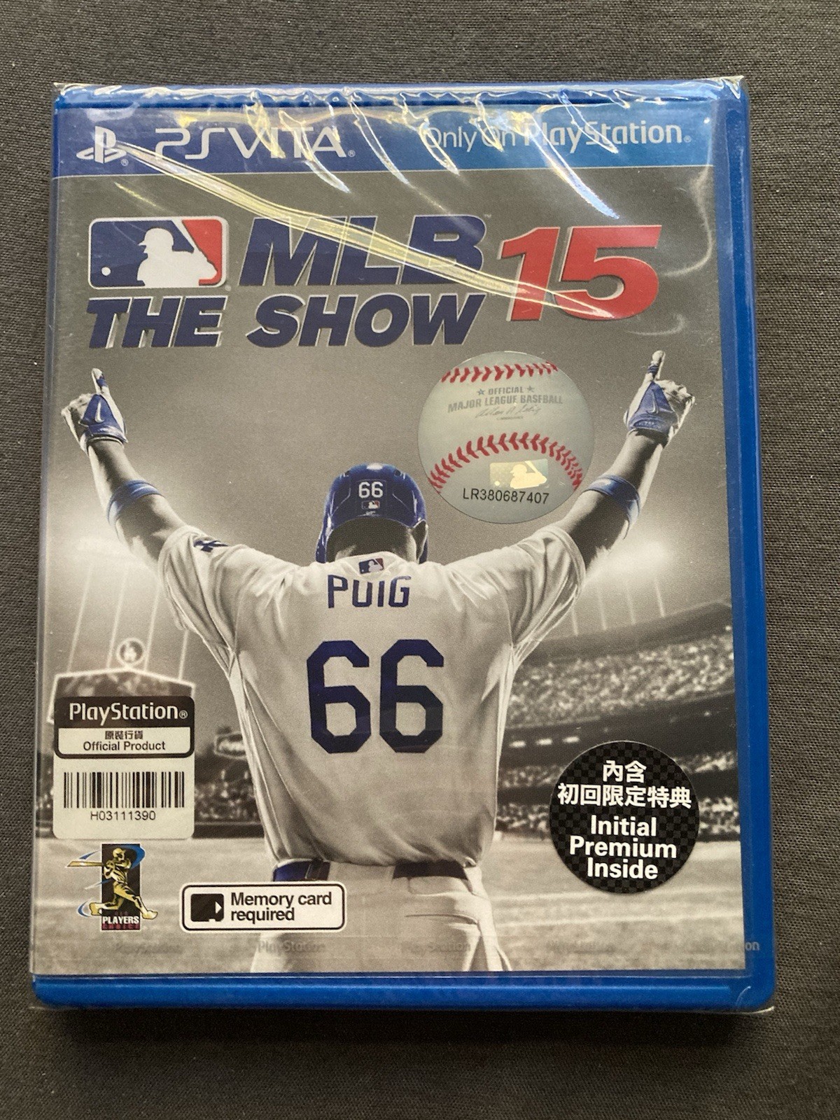 MLB 15 The Show Asian English For PS Vita – w/ Physical Cartridge SEALED