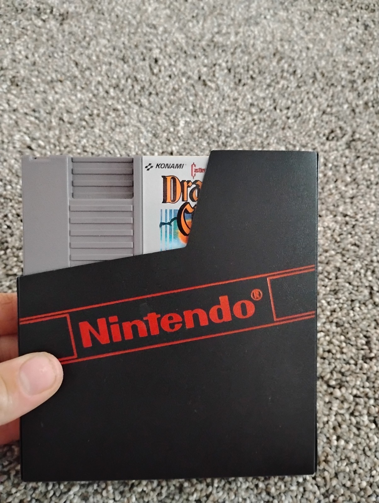 Castlevania III Dracula’s Curse Nintendo NES Cartridge And Case Authentic